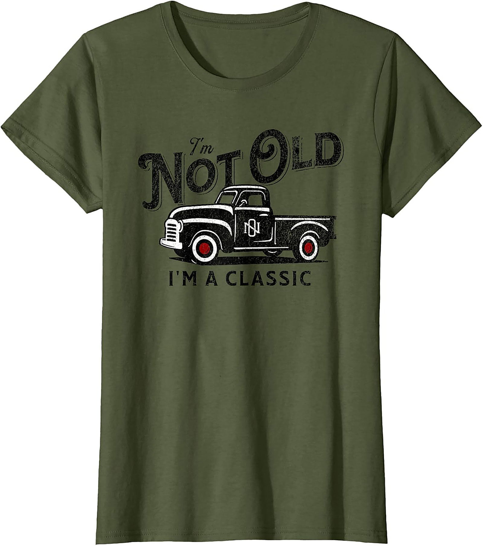 I'm Not Old I'm A Classic Vintage Truck Graphic Tee