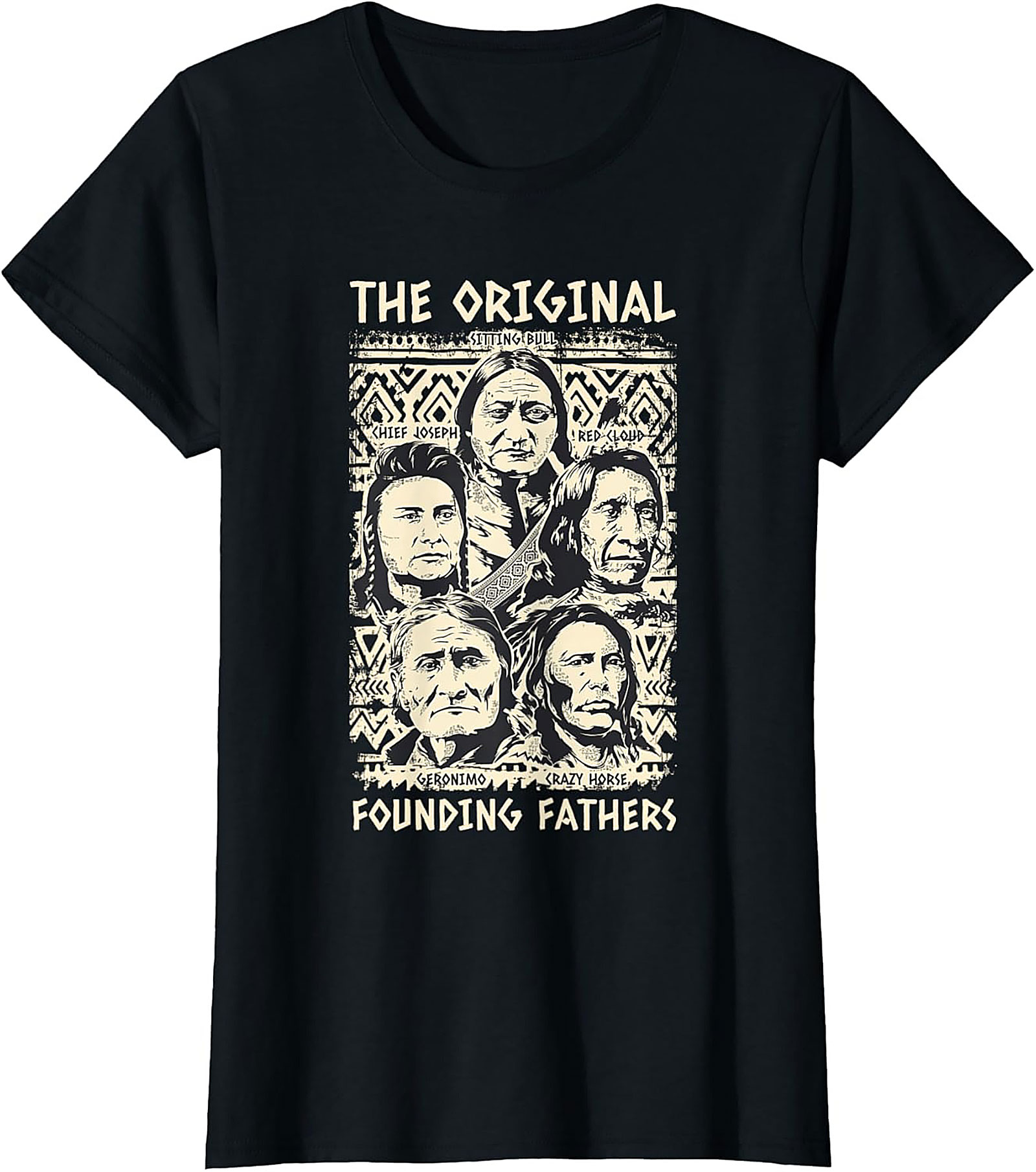 Original Founding Fathers T-Shirt Native American Chiefs Tee