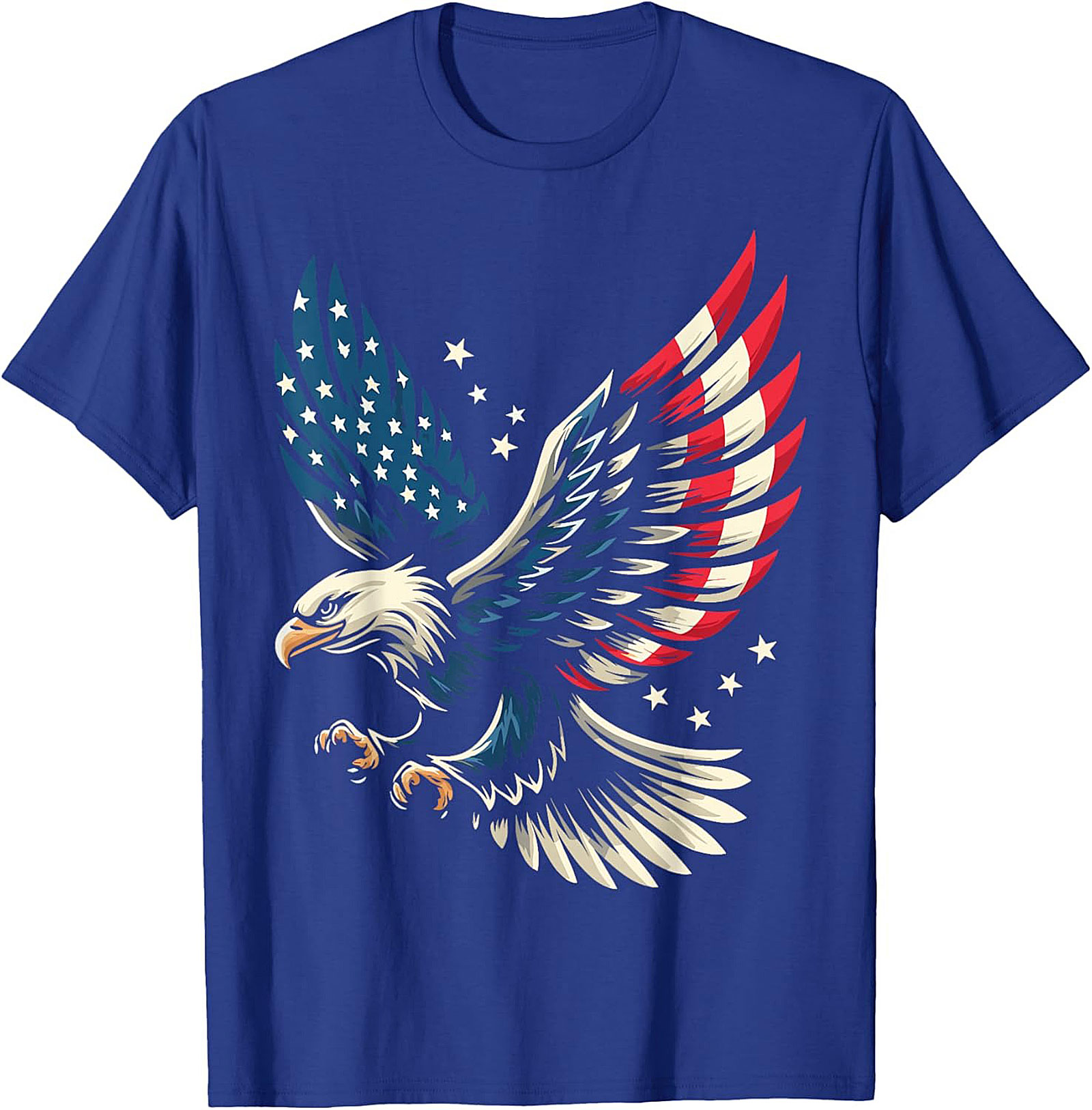 Patriotic American Eagle T-Shirt | USA Flag Graphic Tee