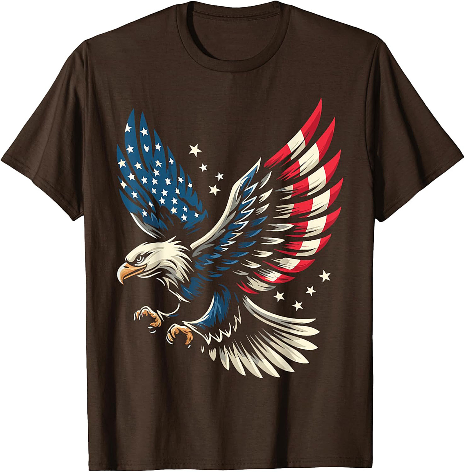 Patriotic American Eagle T-Shirt | USA Flag Graphic Tee