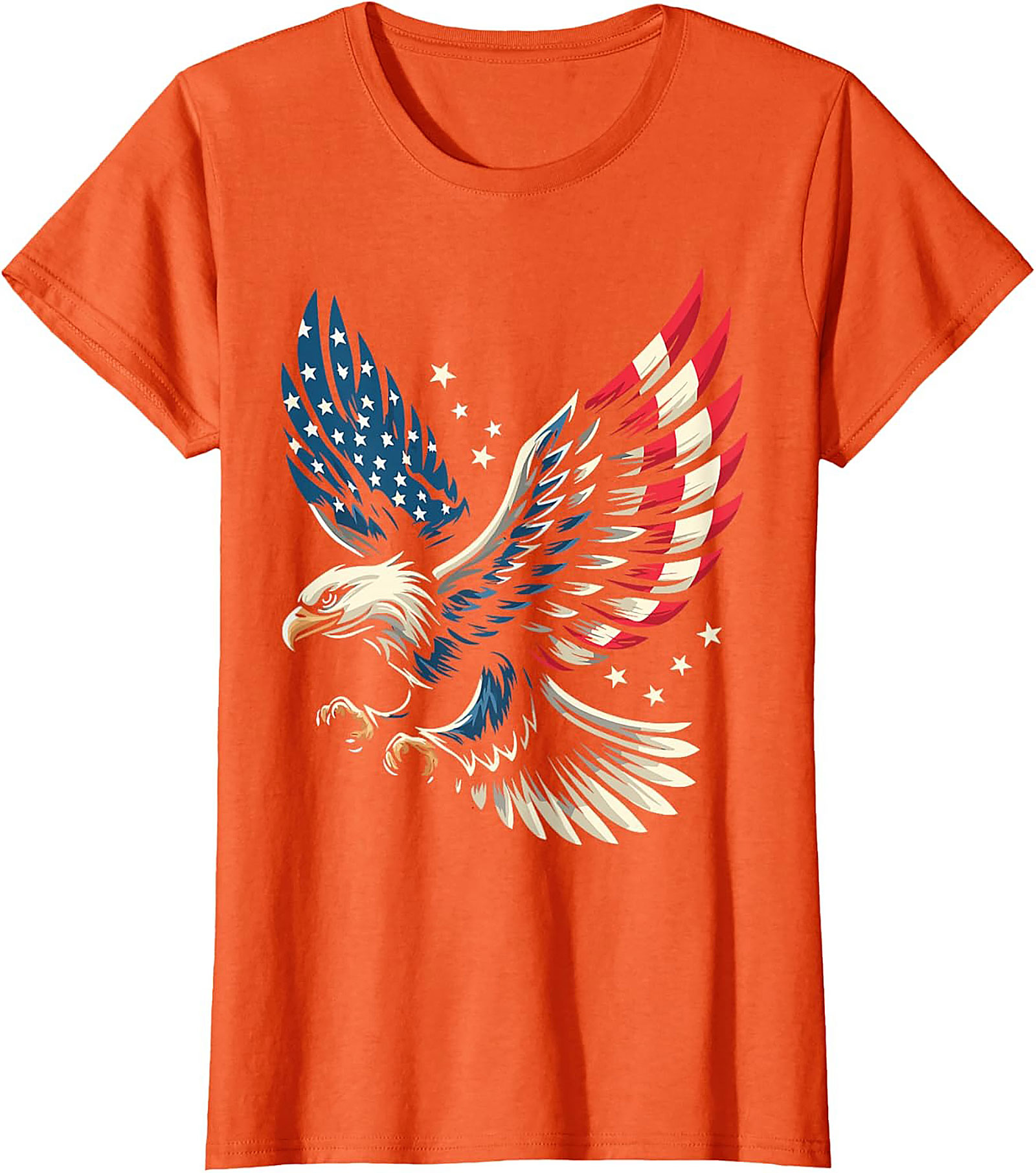 Patriotic American Eagle T-Shirt | USA Flag Graphic Tee