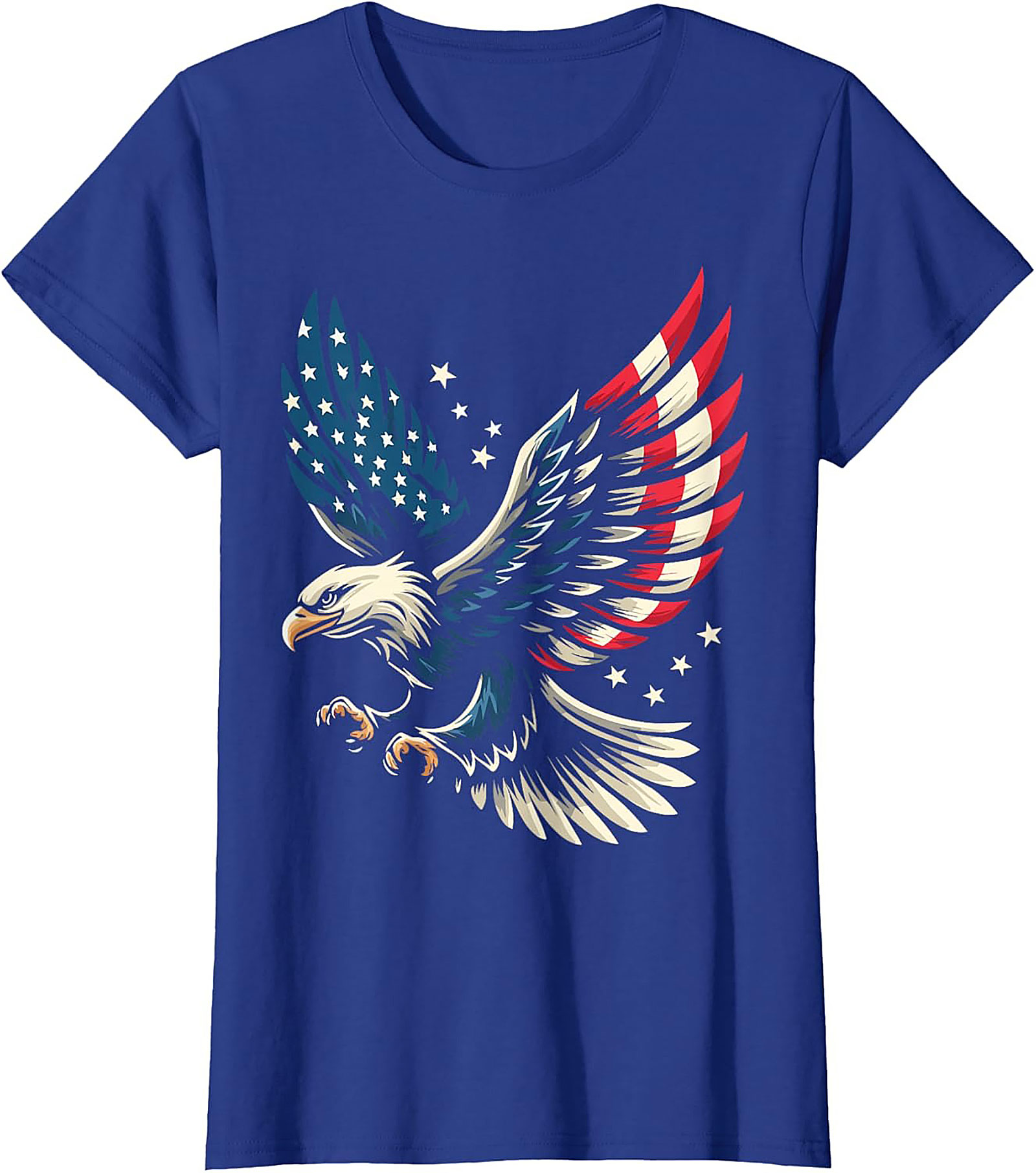Patriotic American Eagle T-Shirt | USA Flag Graphic Tee