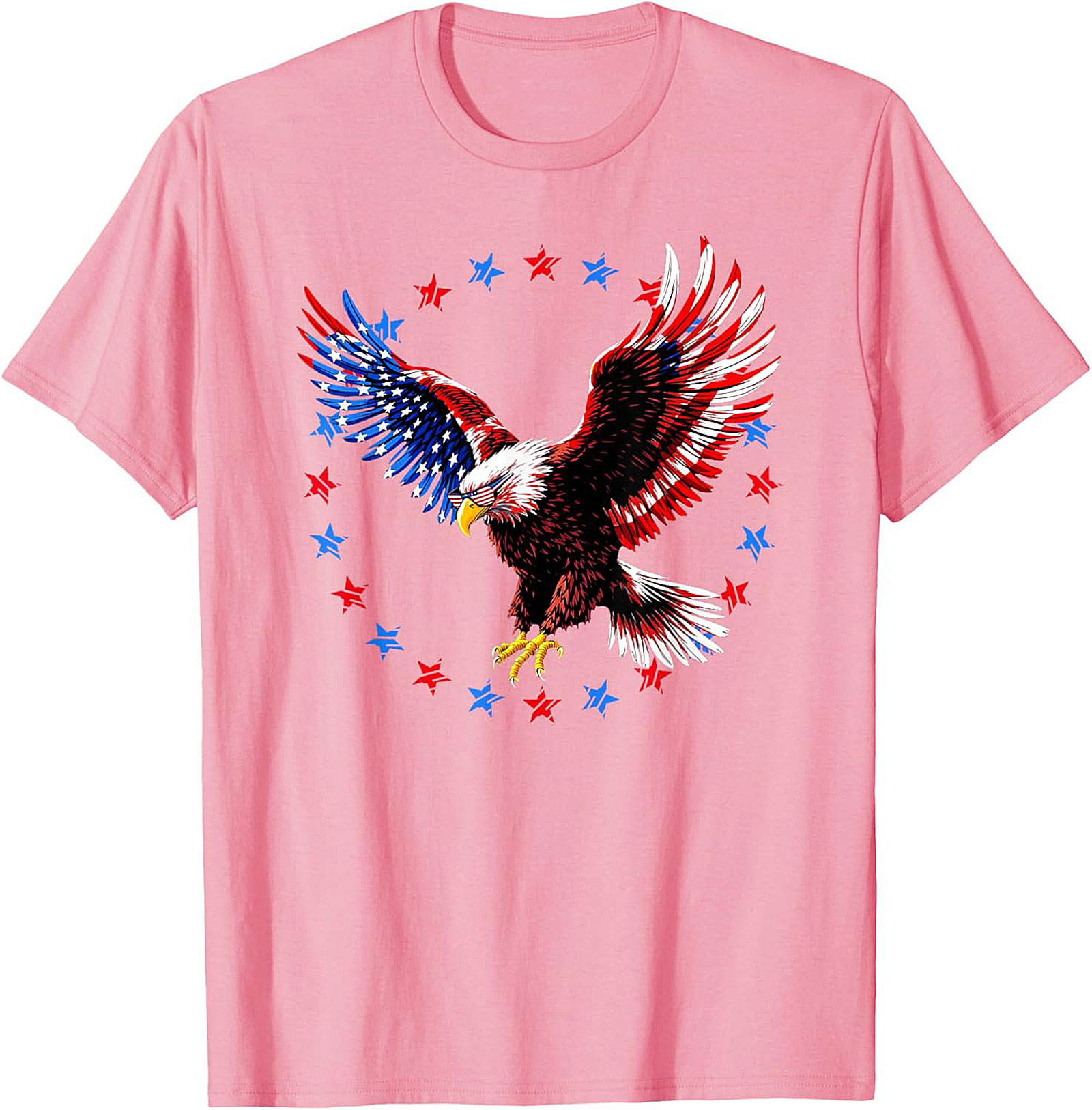 Majestic Bald Eagle Patriotic Eagle T-Shirt | Soft Tee