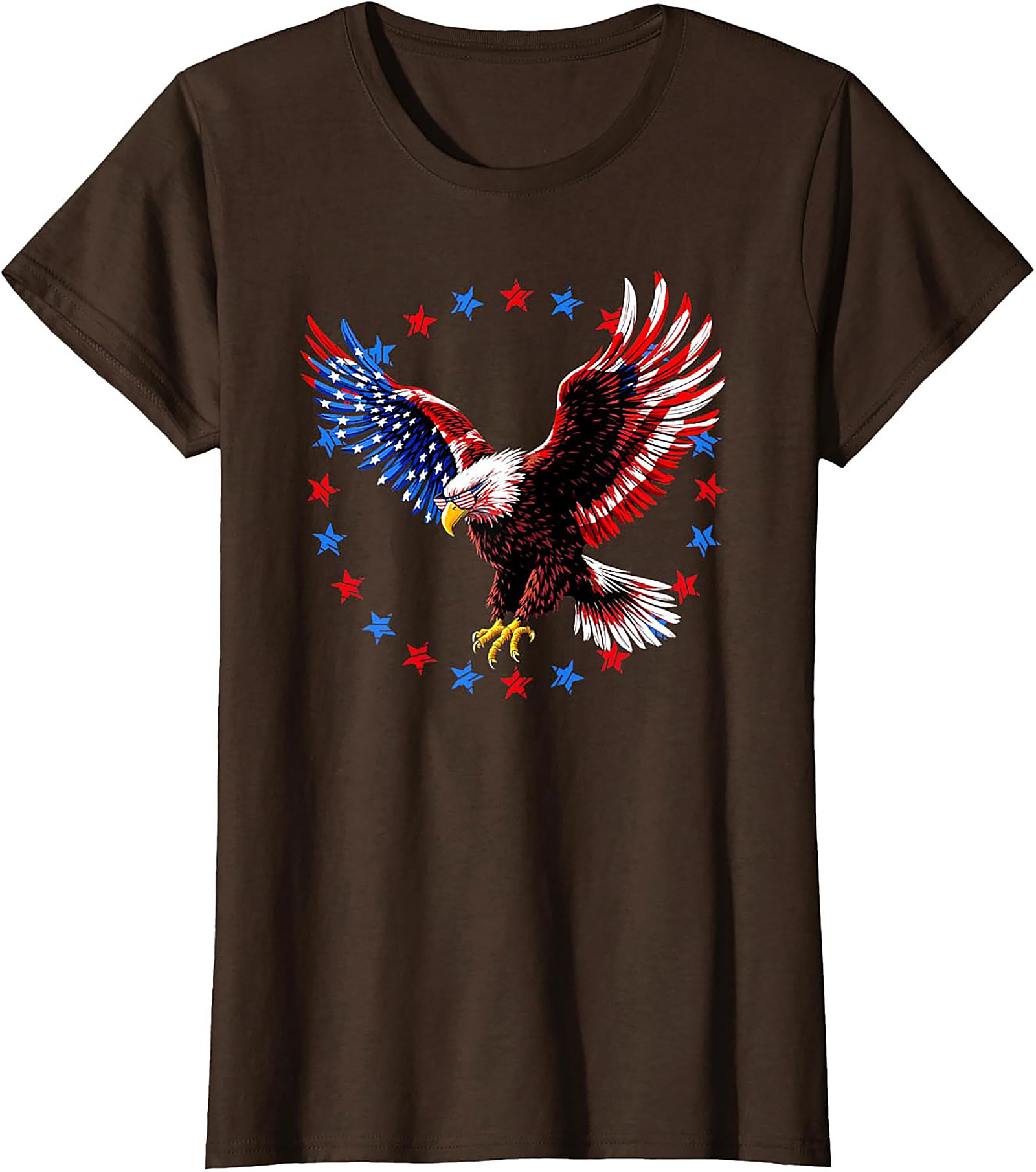 Majestic Bald Eagle Patriotic Eagle T-Shirt | Soft Tee