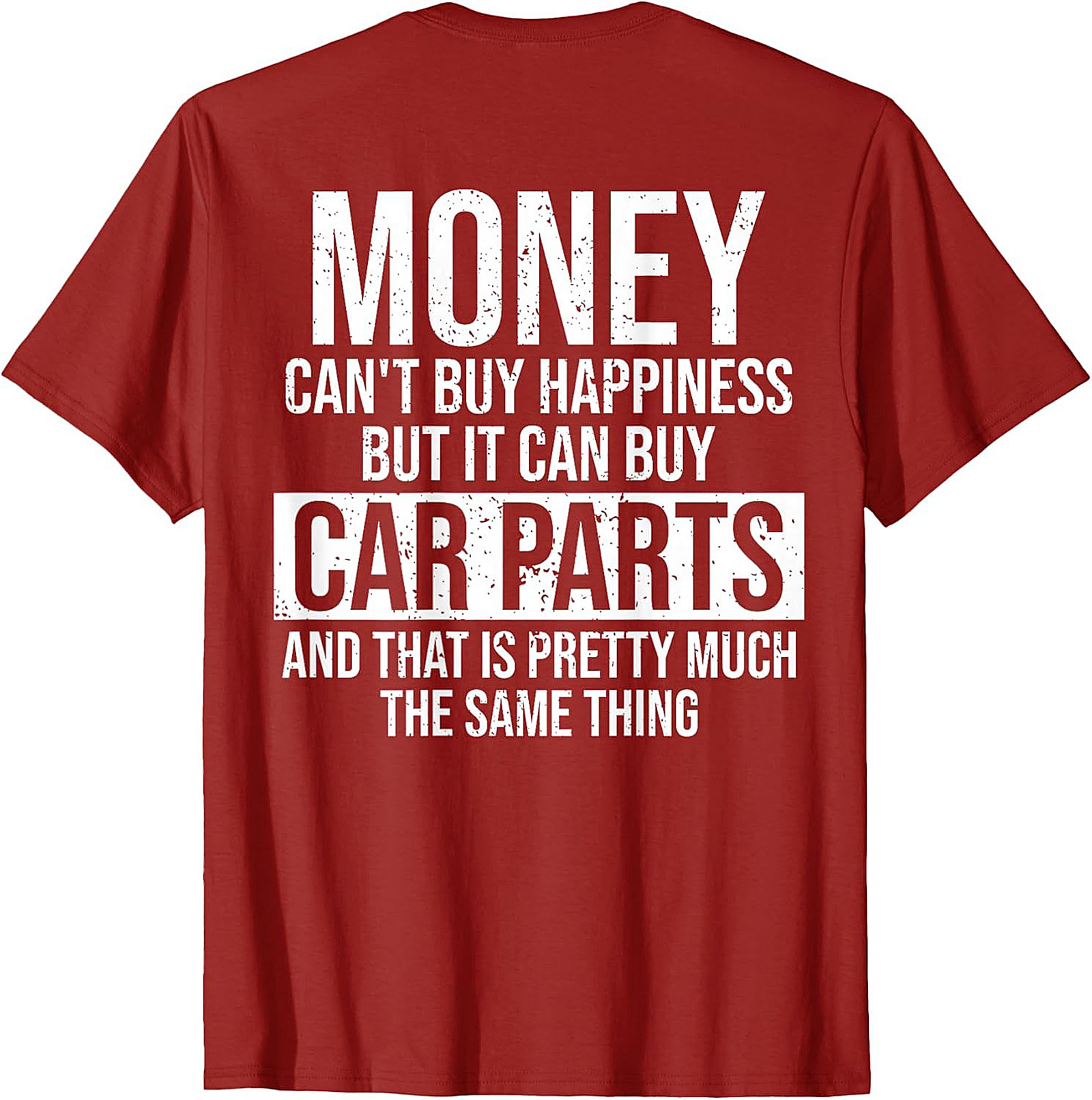 Funny Car Parts T-Shirt Gearhead Humor Mechanic Tee