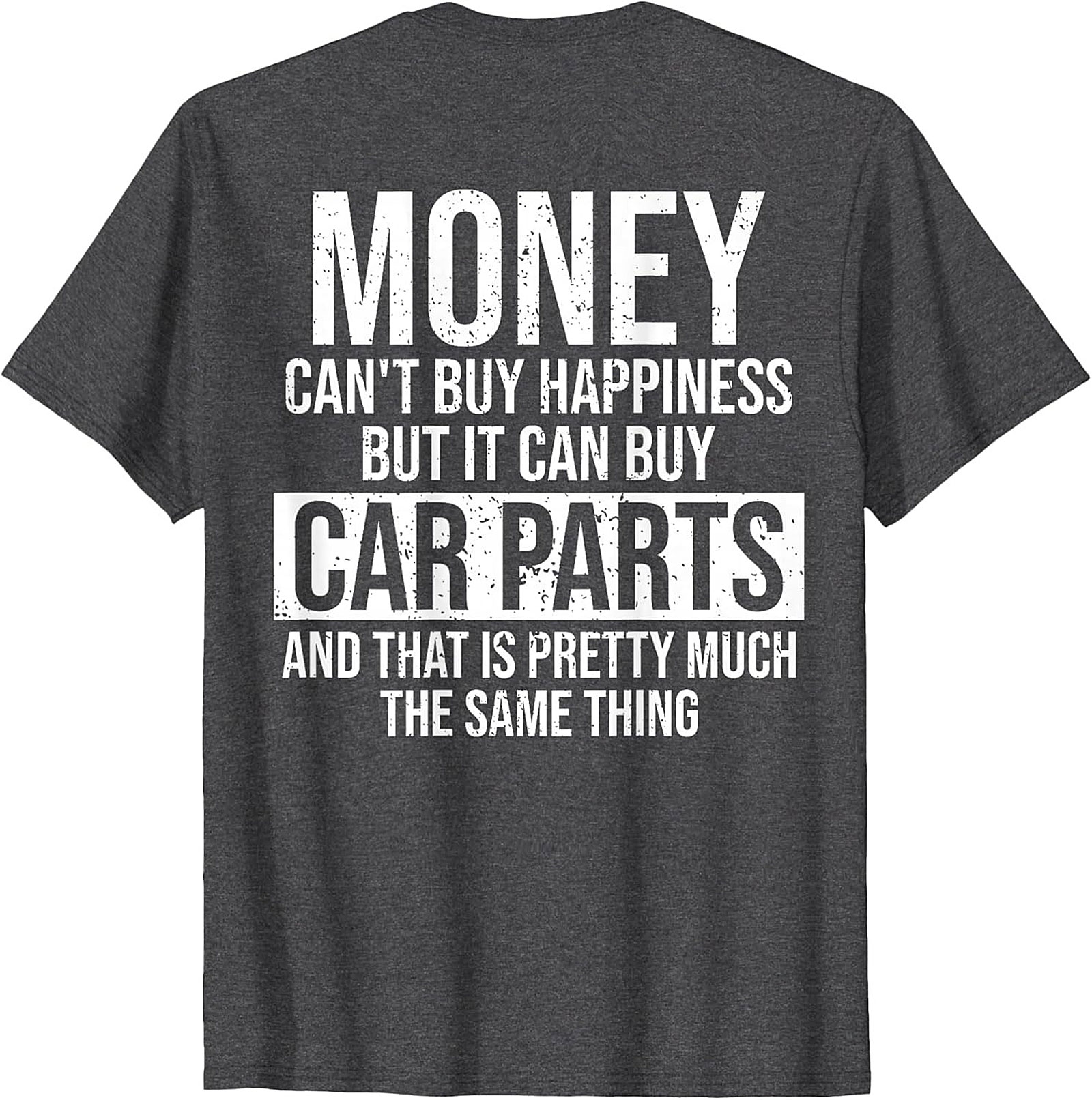 Funny Car Parts T-Shirt Gearhead Humor Mechanic Tee
