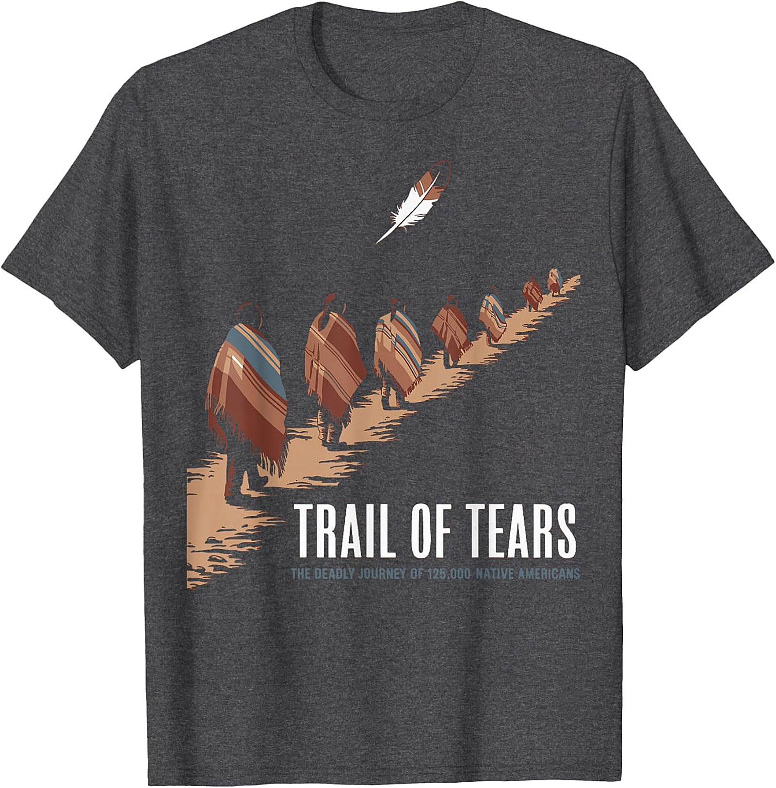 Trail of Tears Remembrance T-Shirt Native American Tee