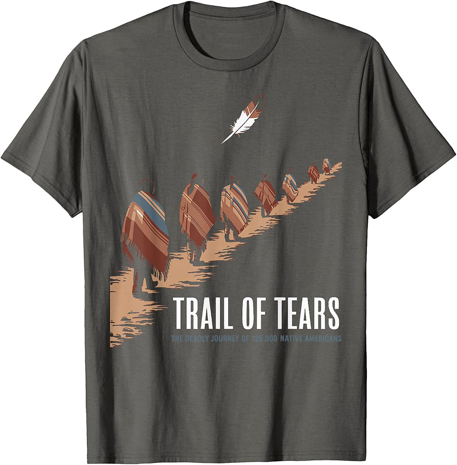Trail of Tears Remembrance T-Shirt Native American Tee
