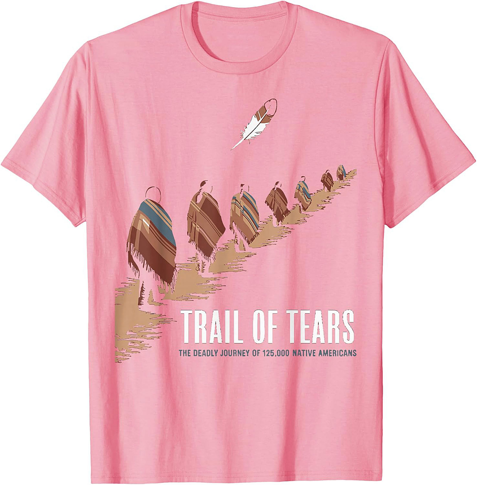 Trail of Tears Remembrance T-Shirt Native American Tee