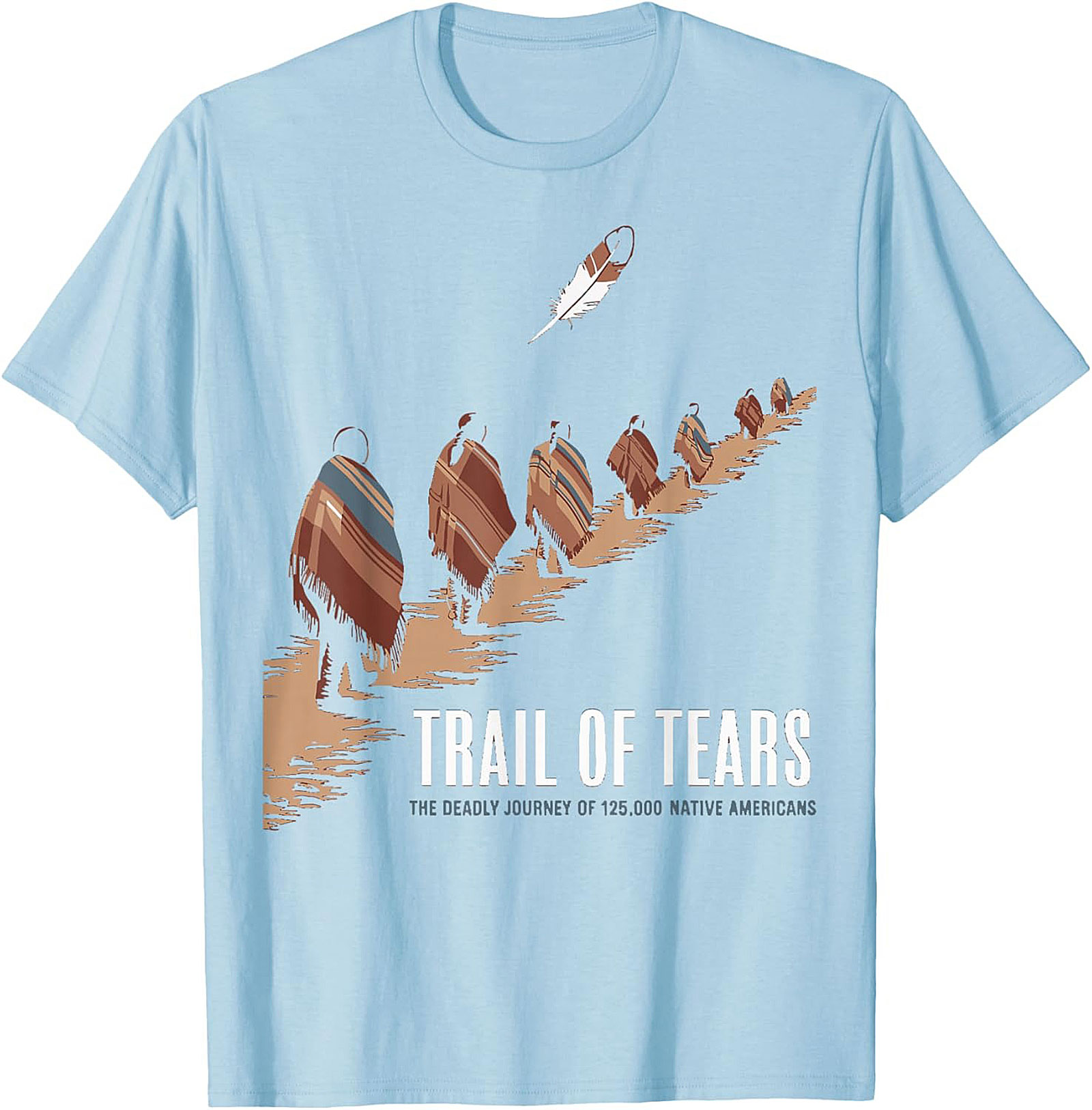 Trail of Tears Remembrance T-Shirt Native American Tee