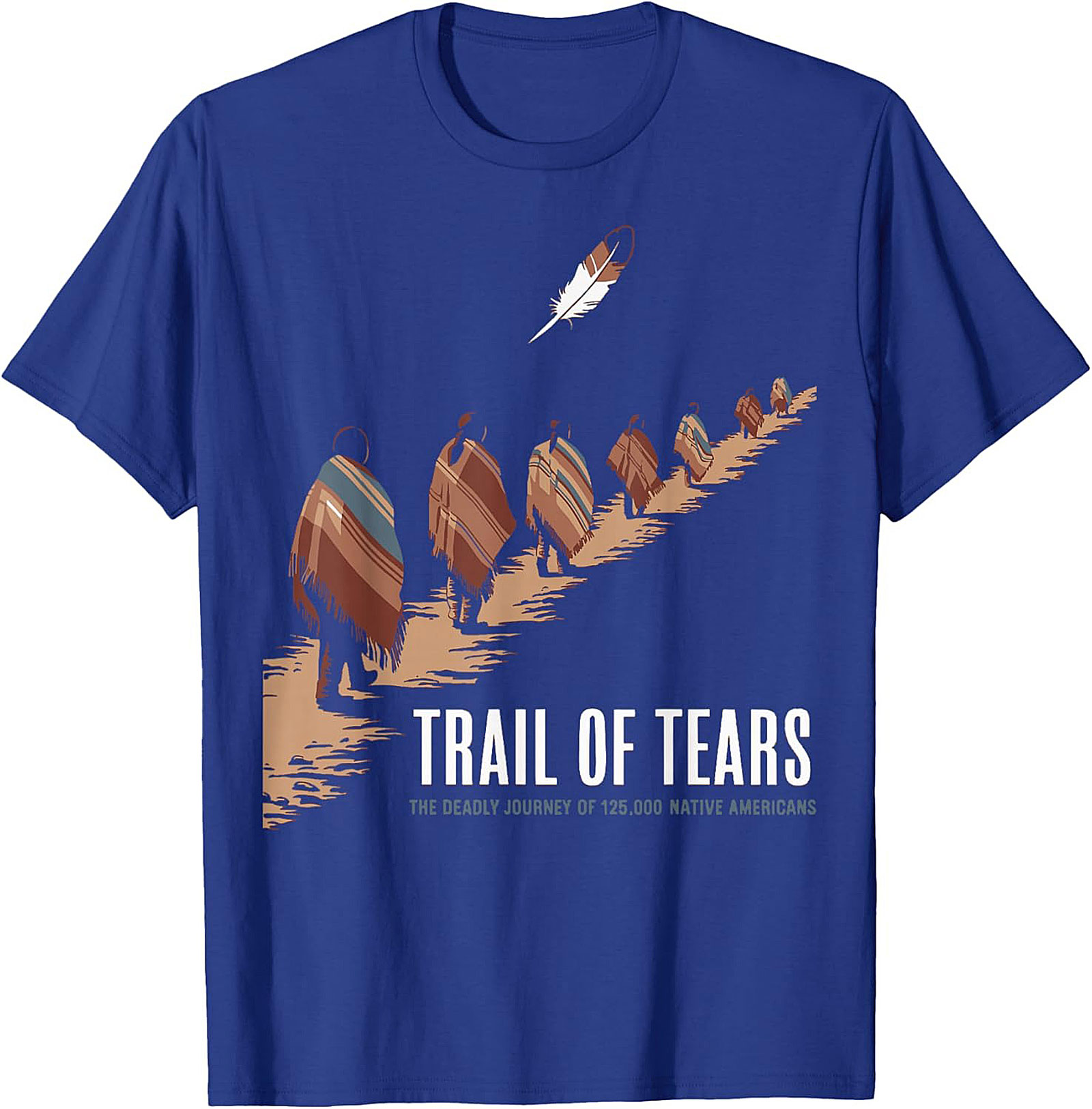 Trail of Tears Remembrance T-Shirt Native American Tee