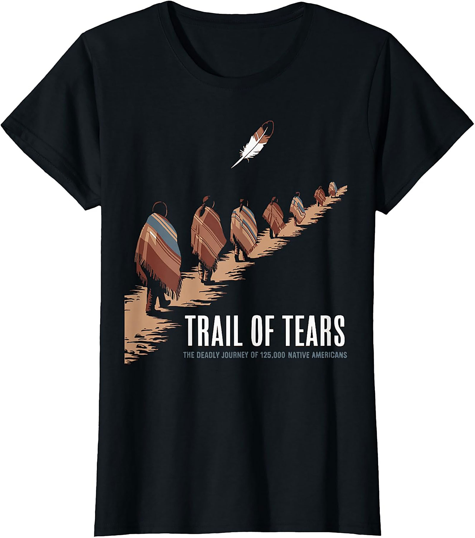 Trail of Tears Remembrance T-Shirt Native American Tee