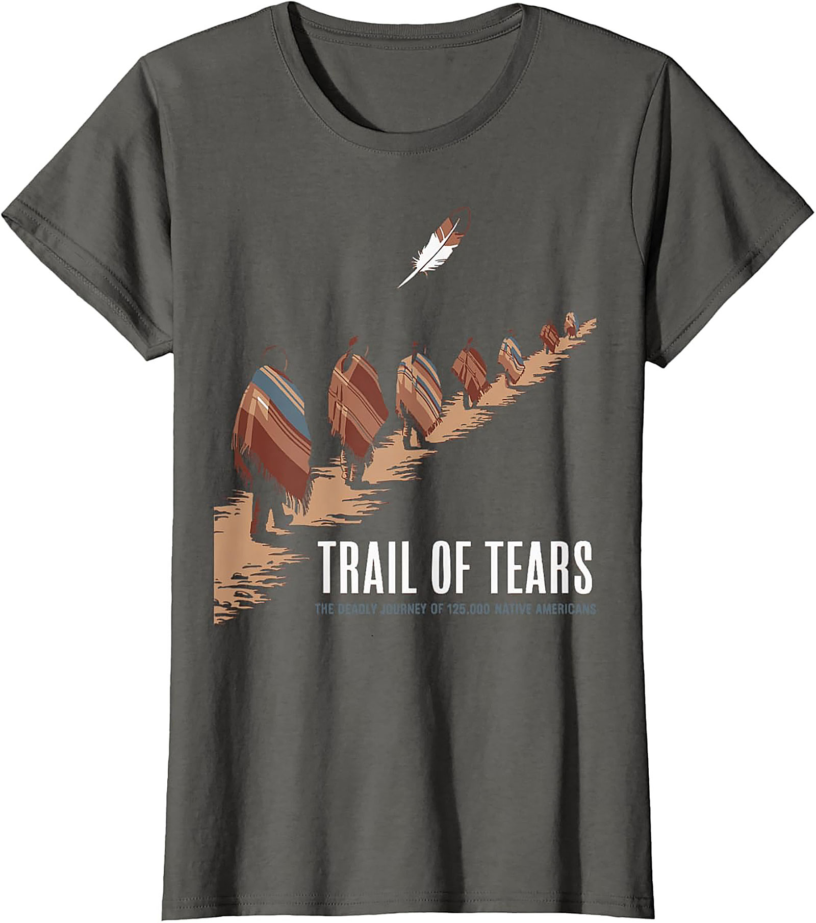 Trail of Tears Remembrance T-Shirt Native American Tee