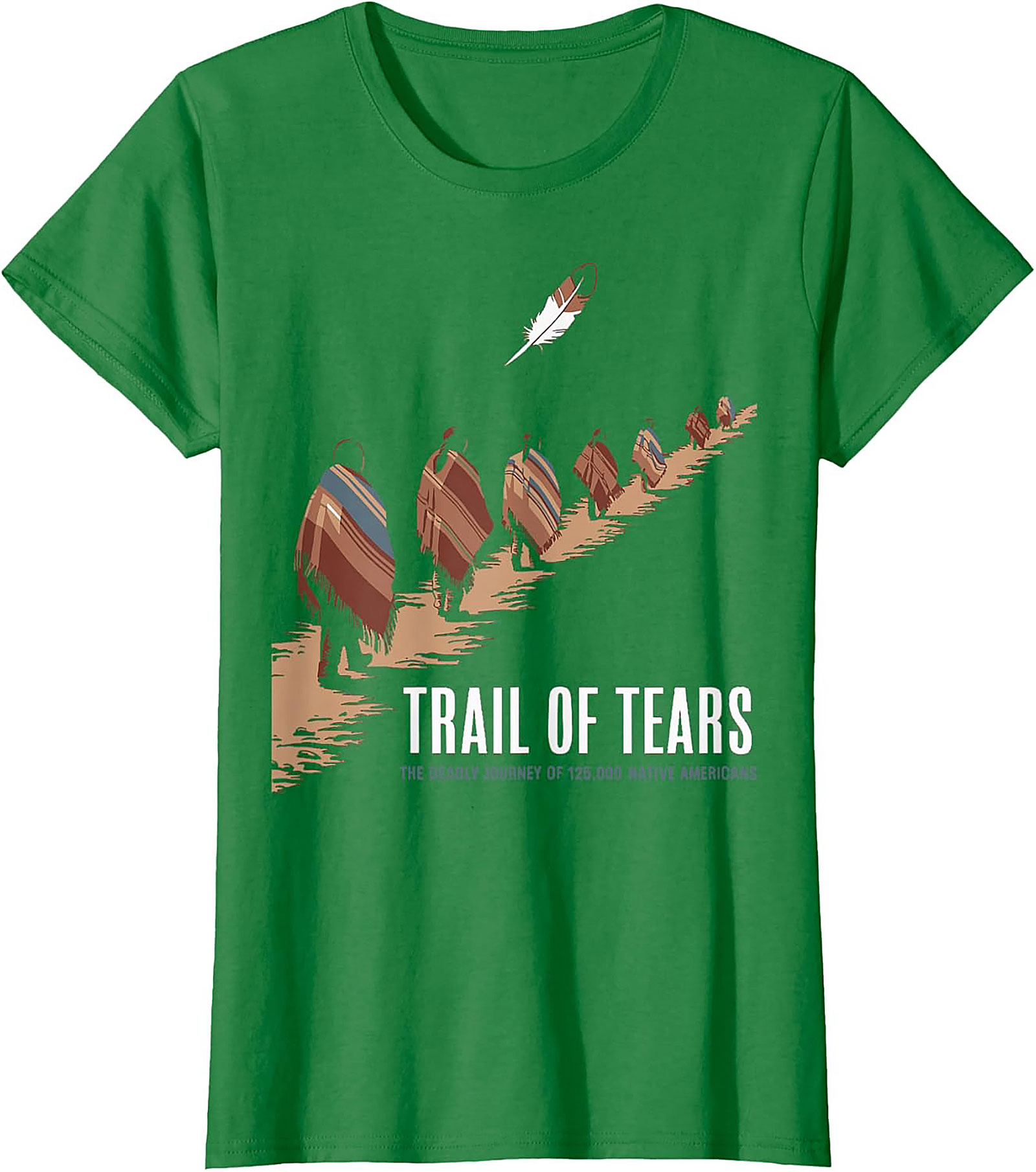 Trail of Tears Remembrance T-Shirt Native American Tee