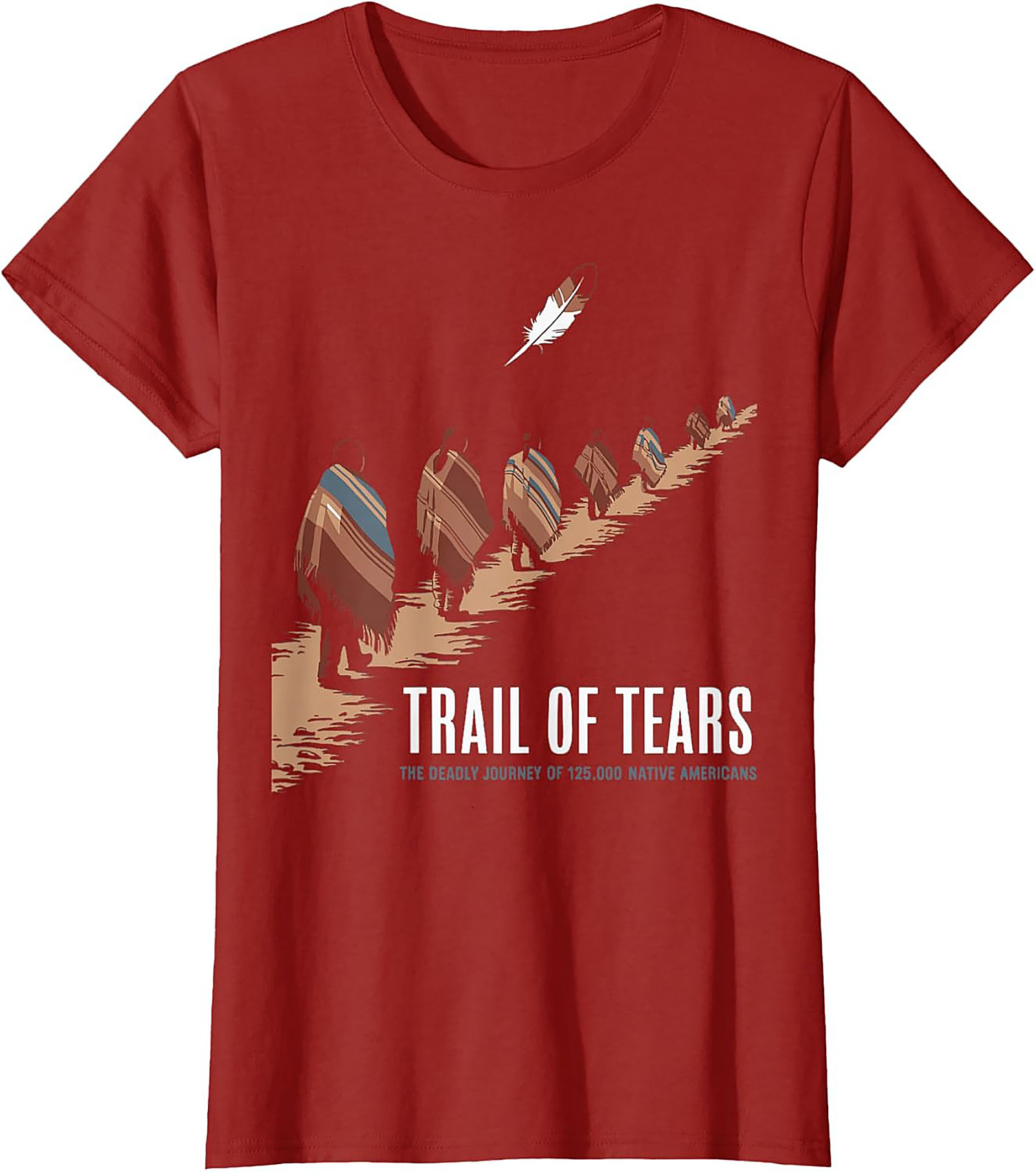 Trail of Tears Remembrance T-Shirt Native American Tee