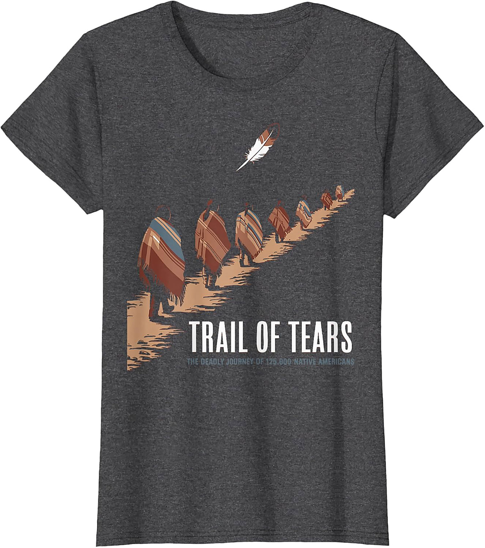 Trail of Tears Remembrance T-Shirt Native American Tee