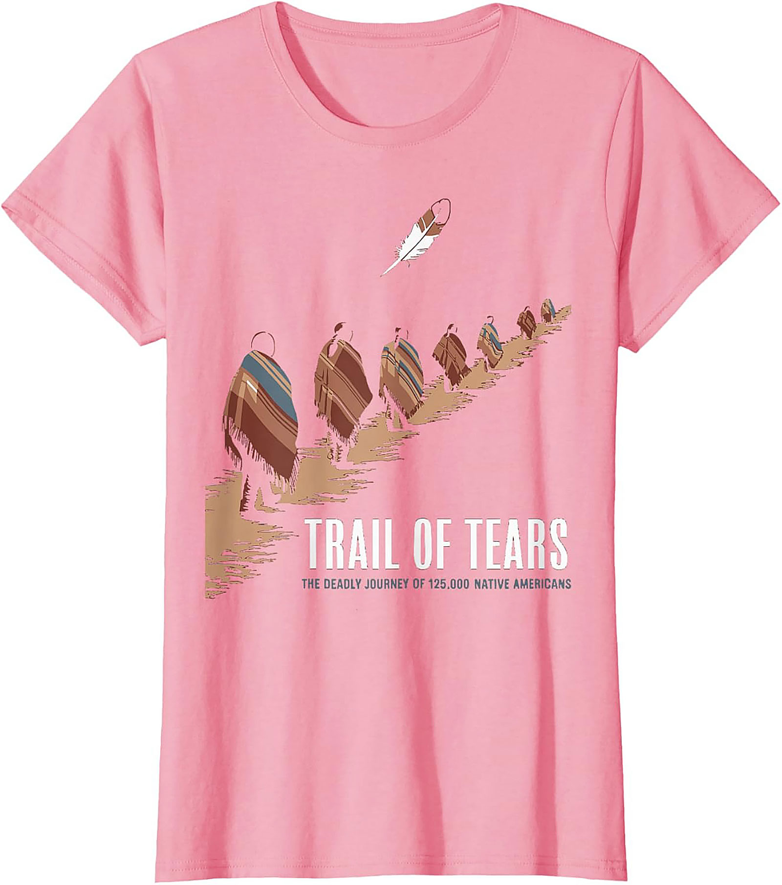 Trail of Tears Remembrance T-Shirt Native American Tee