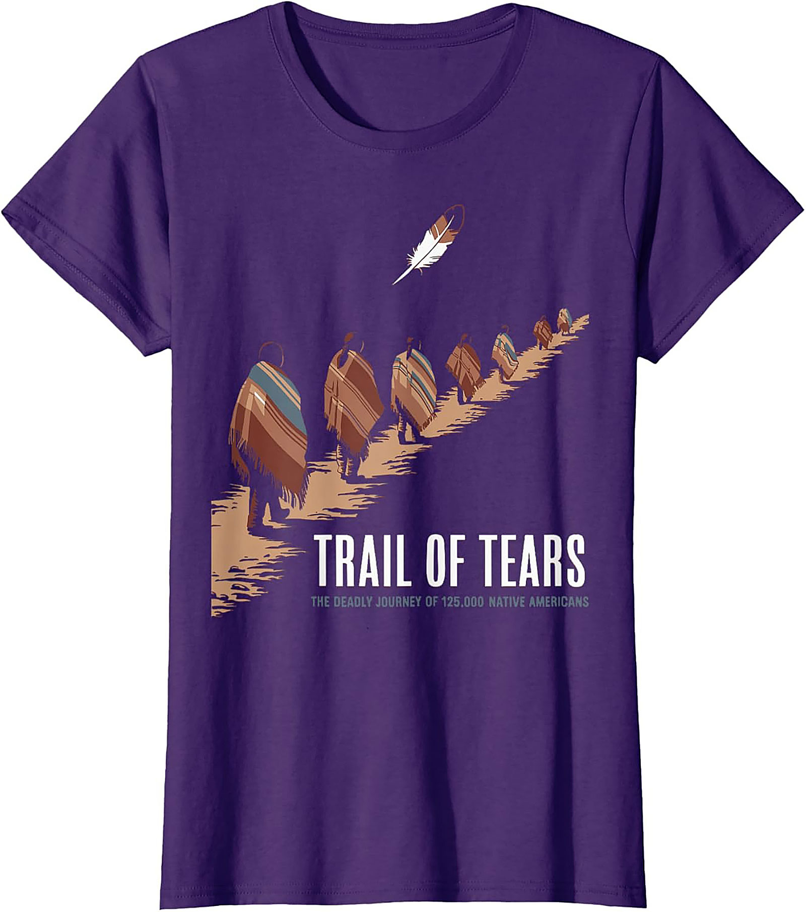 Trail of Tears Remembrance T-Shirt Native American Tee