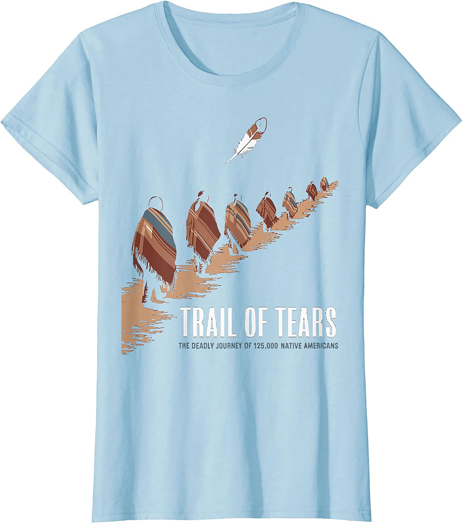 Trail of Tears Remembrance T-Shirt Native American Tee