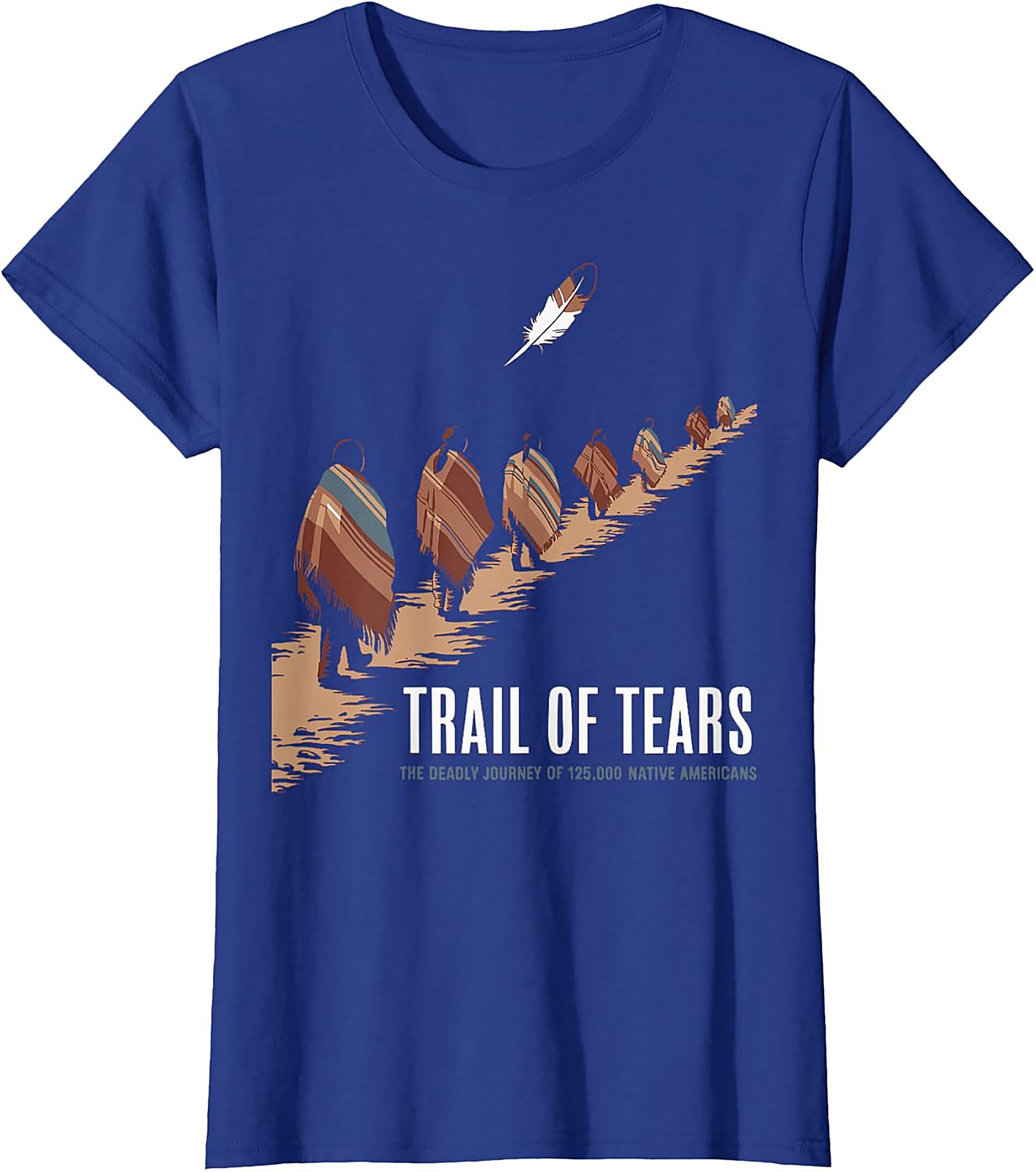 Trail of Tears Remembrance T-Shirt Native American Tee