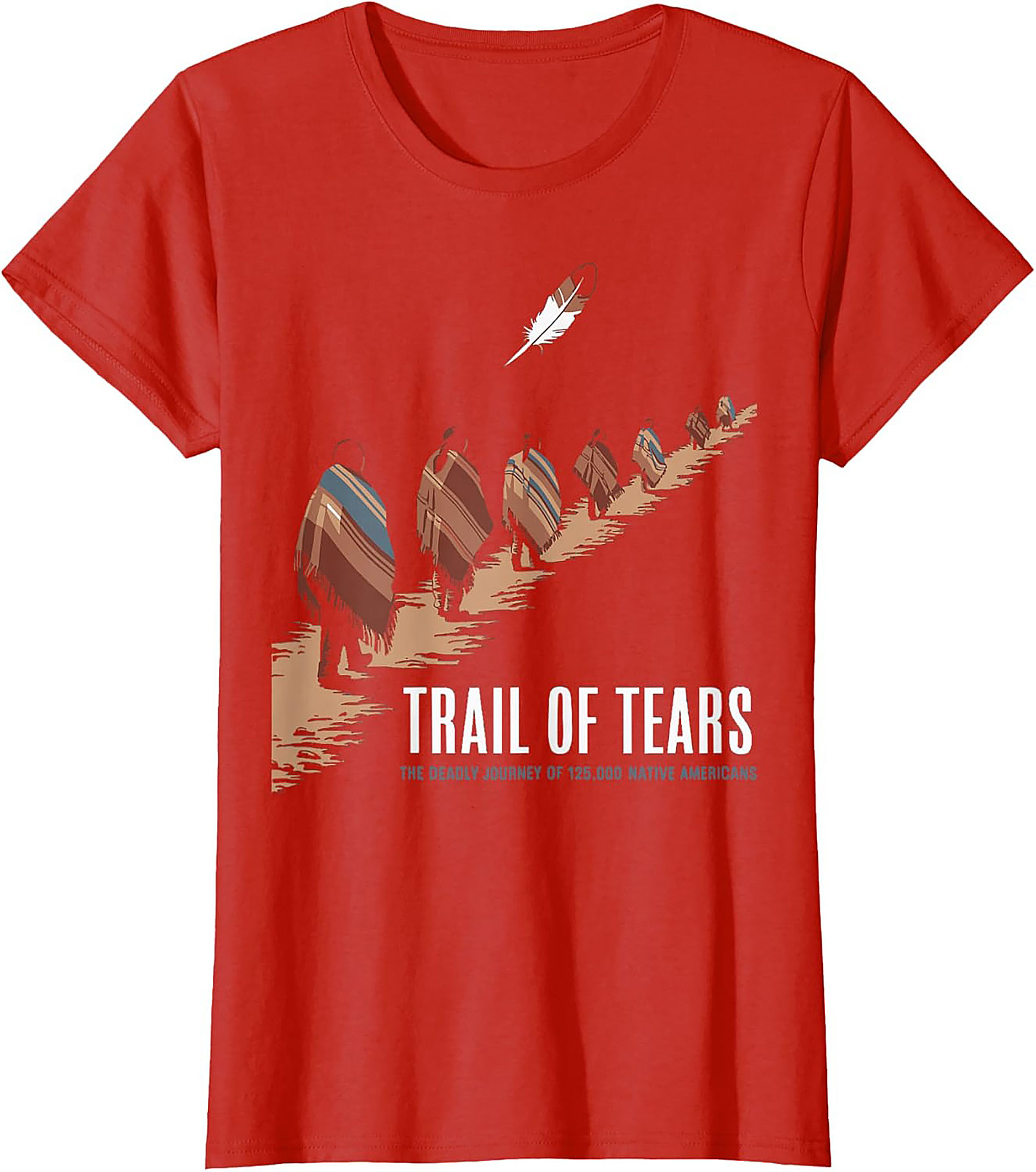 Trail of Tears Remembrance T-Shirt Native American Tee