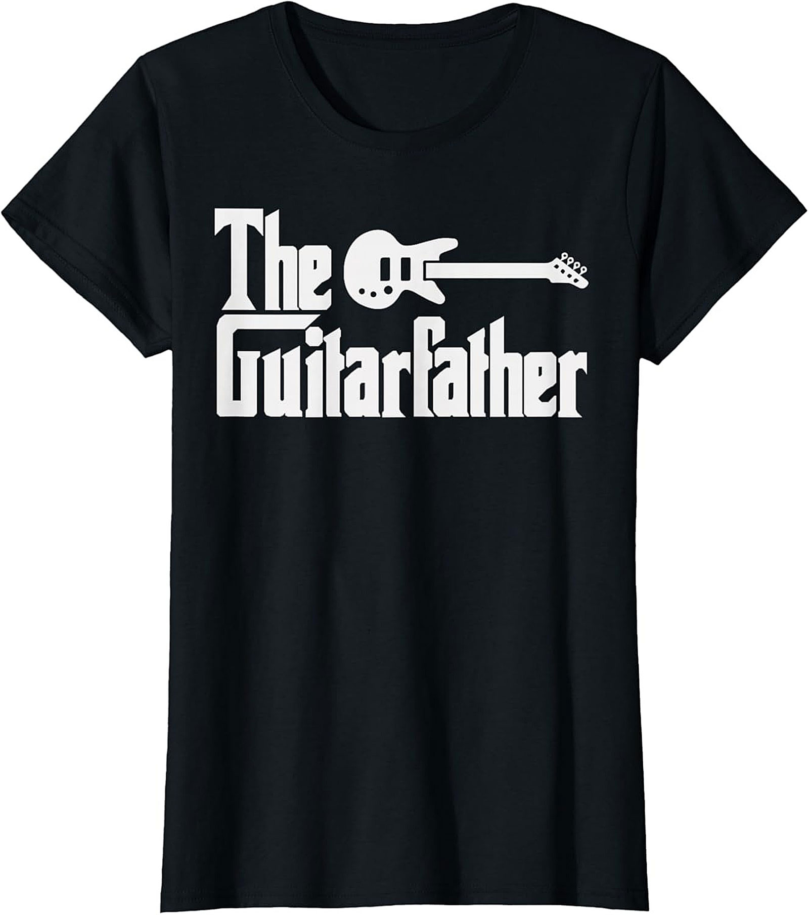The Guitarfather Graphic Tee Funny Musician Shirt Gift