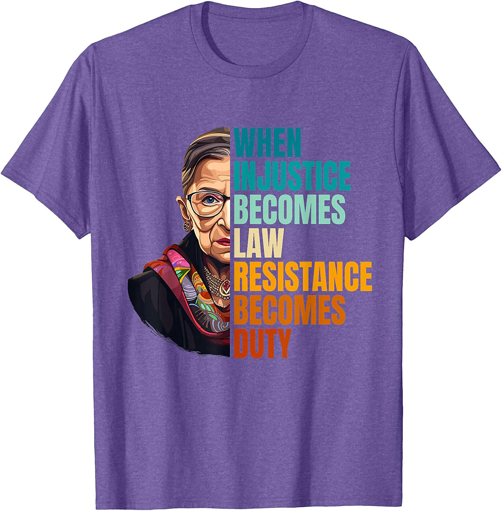 RBG T-shirt Resistance Becomes Duty Graphic Tee