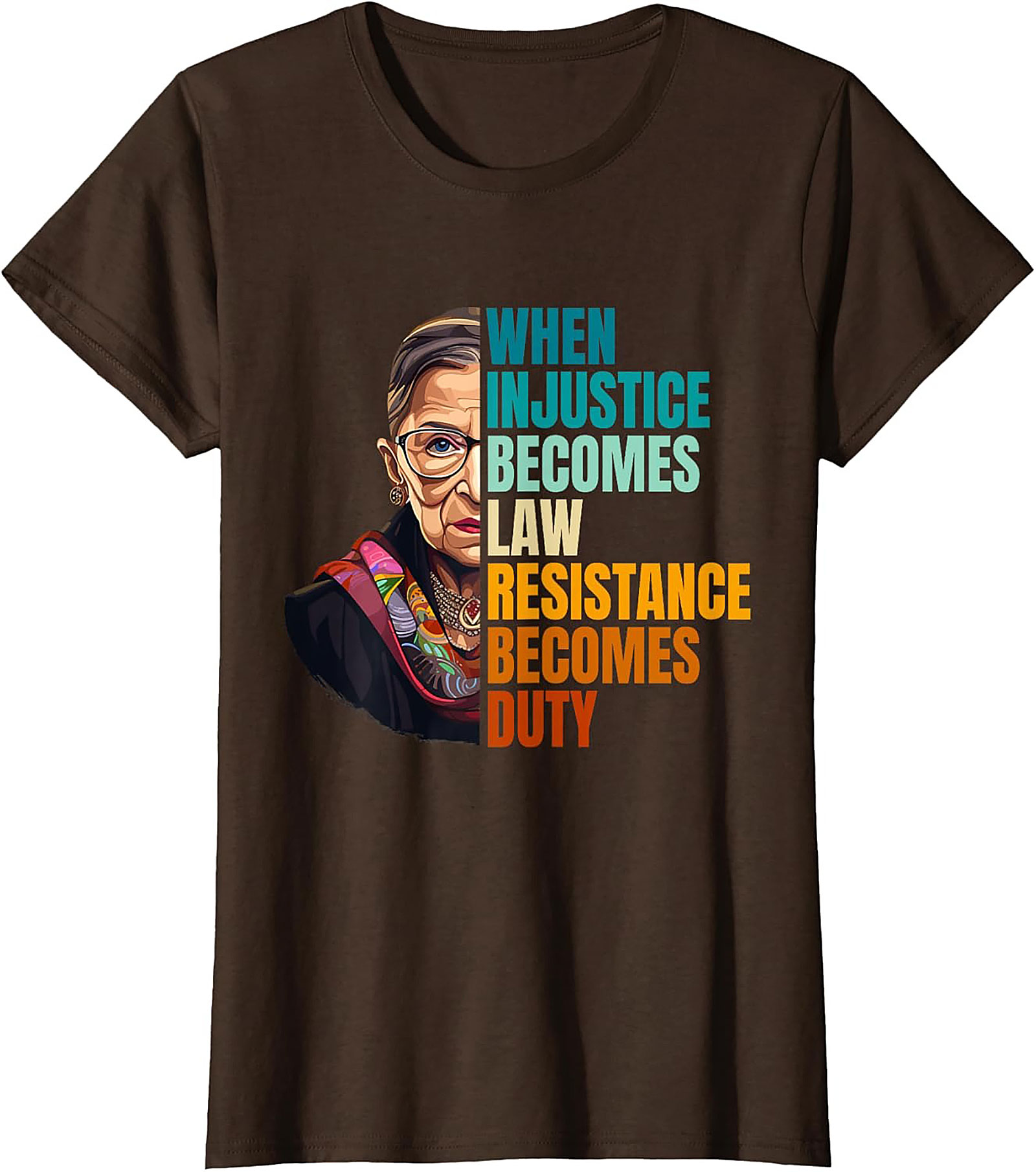 RBG T-shirt Resistance Becomes Duty Graphic Tee