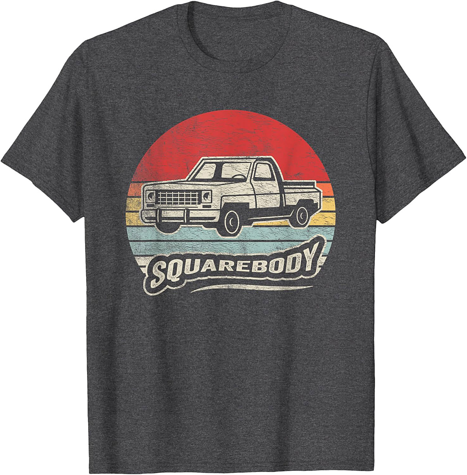 Vintage Squarebody Truck T-shirt | Classic 70s 80s Pickup Graphic Tee