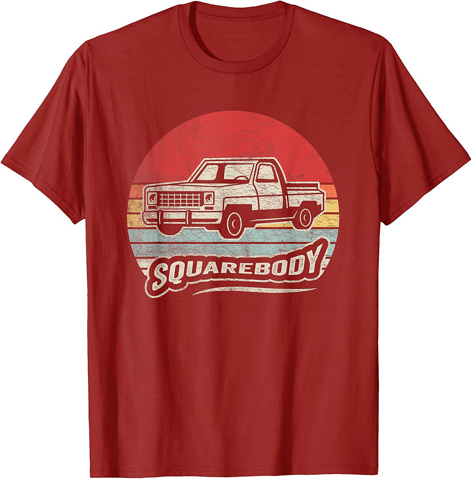 Vintage Squarebody Truck T-shirt | Classic 70s 80s Pickup Graphic Tee