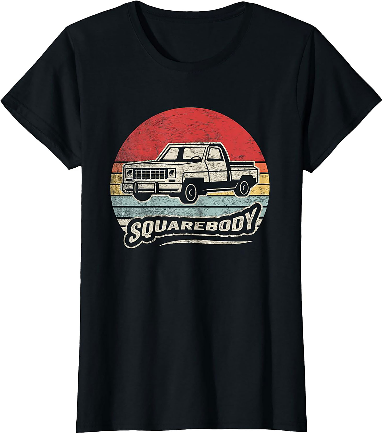 Vintage Squarebody Truck T-shirt | Classic 70s 80s Pickup Graphic Tee