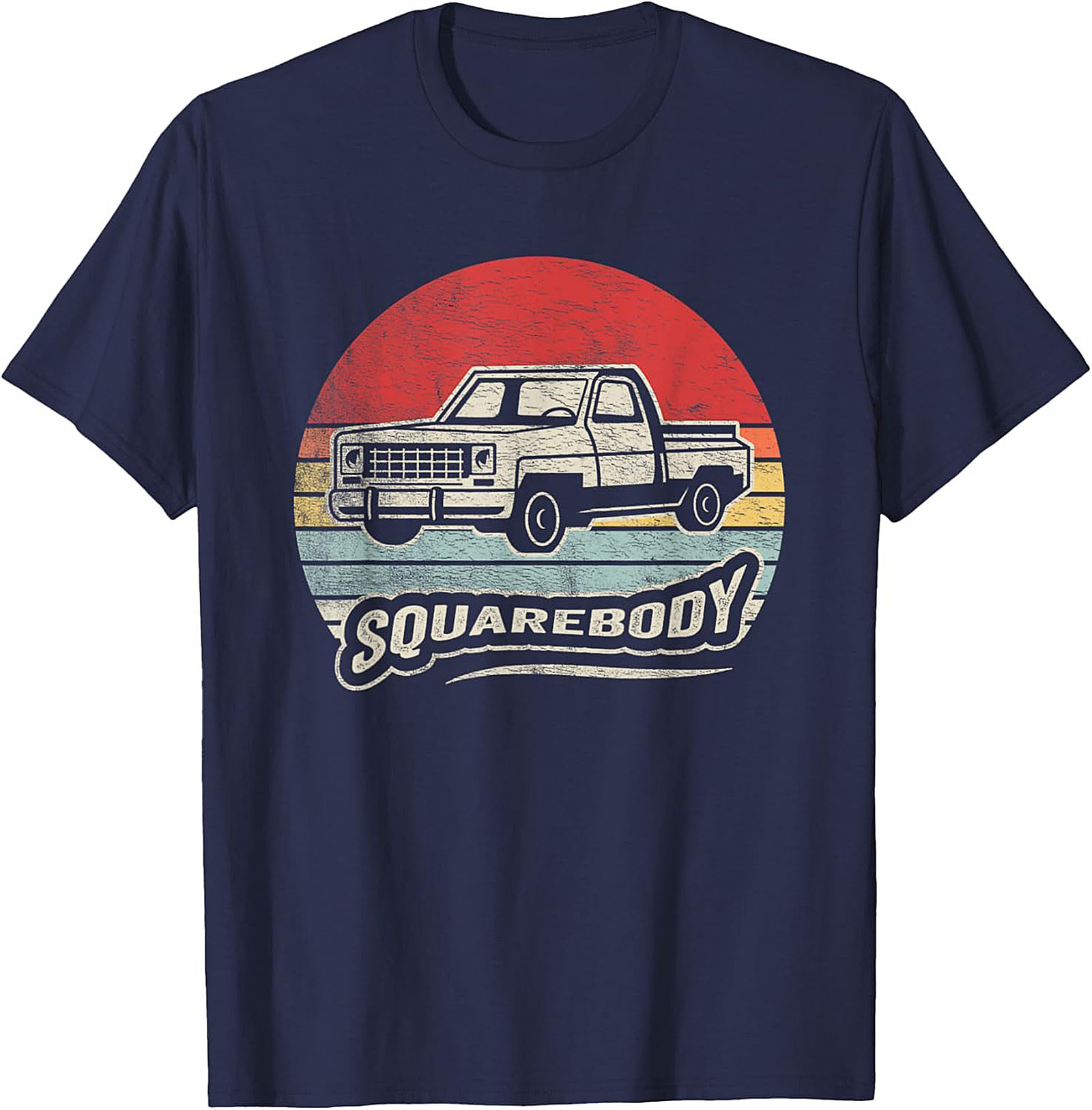 Vintage Squarebody Truck T-shirt | Classic 70s 80s Pickup Graphic Tee