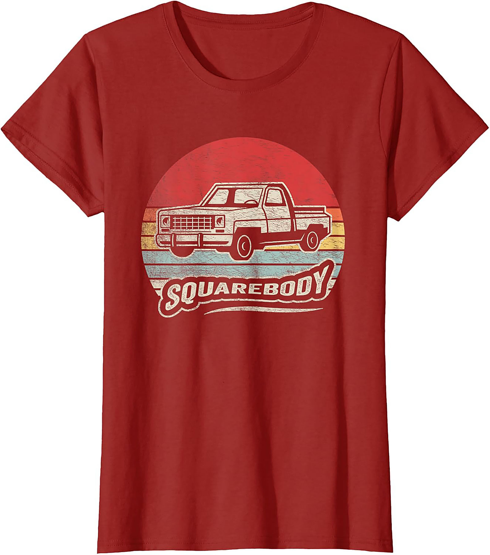 Vintage Squarebody Truck T-shirt | Classic 70s 80s Pickup Graphic Tee