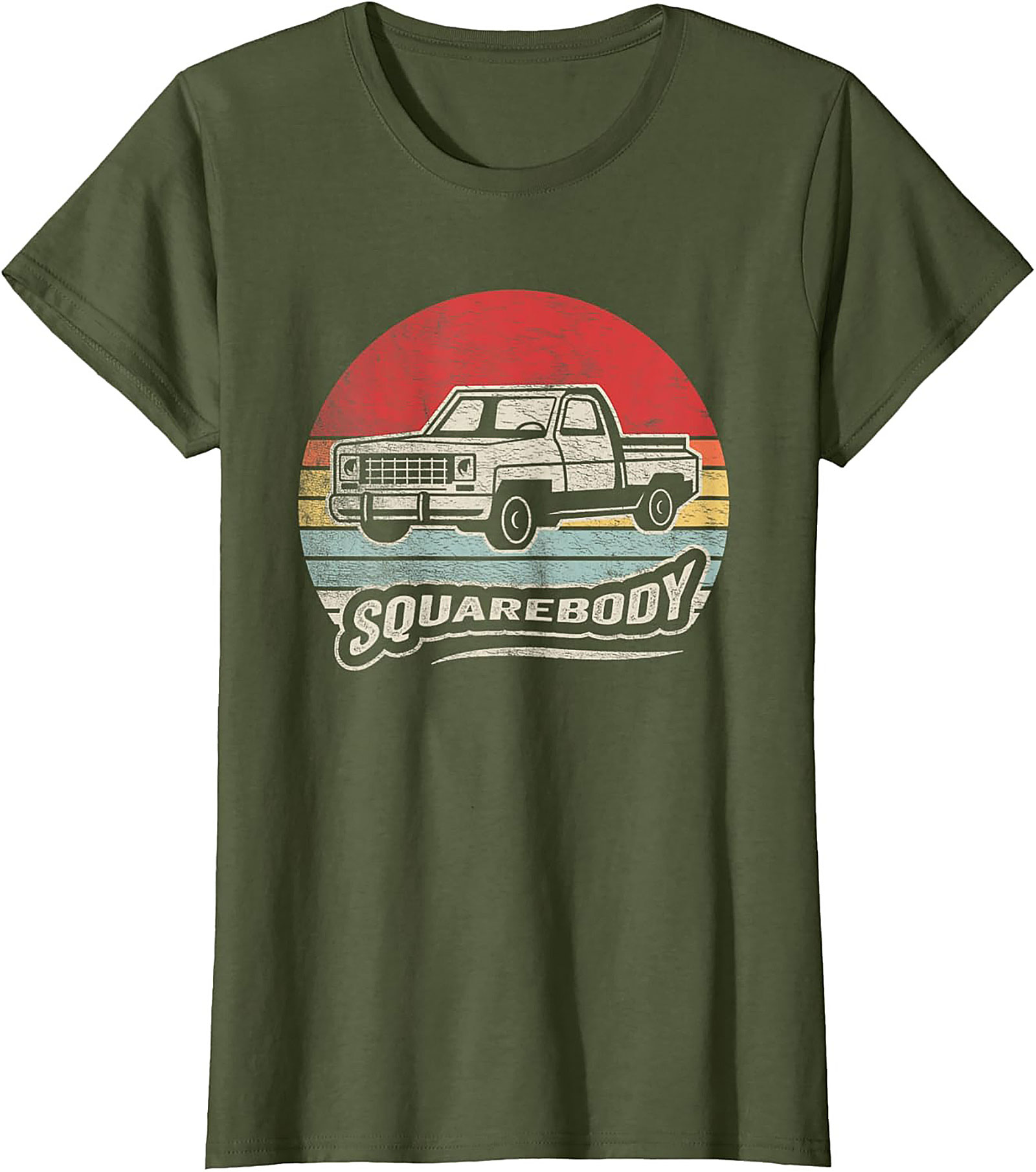 Vintage Squarebody Truck T-shirt | Classic 70s 80s Pickup Graphic Tee