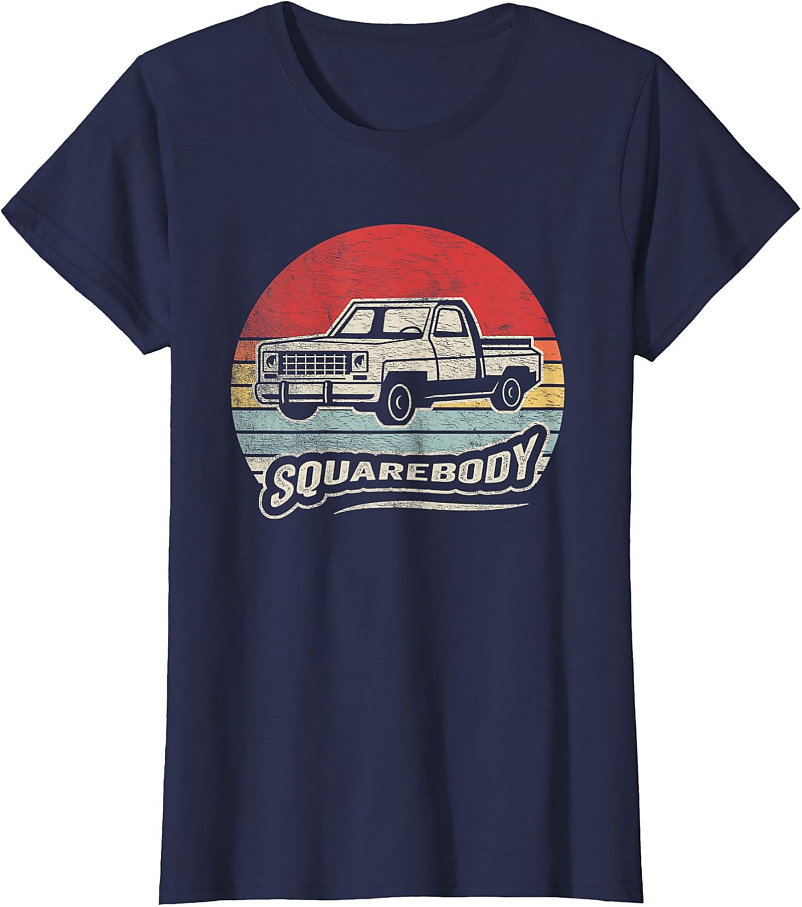Vintage Squarebody Truck T-shirt | Classic 70s 80s Pickup Graphic Tee