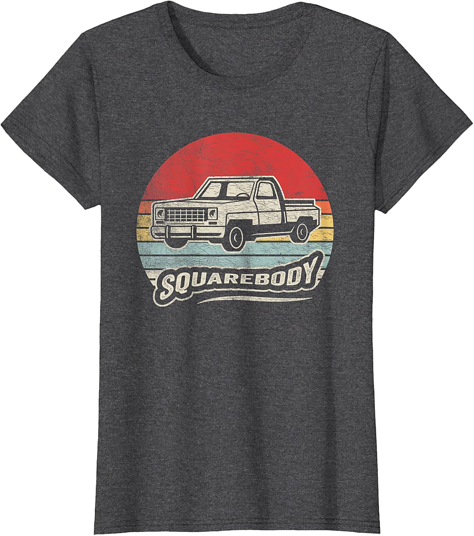 Vintage Squarebody Truck T-shirt | Classic 70s 80s Pickup Graphic Tee