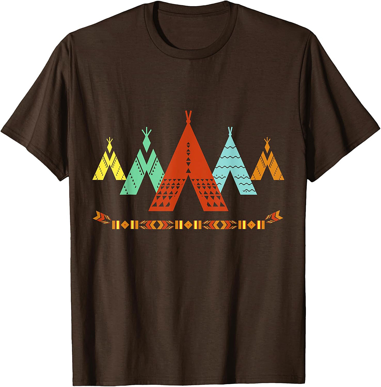 Tribal Teepee Graphic Tee Southwestern Unisex Shirt