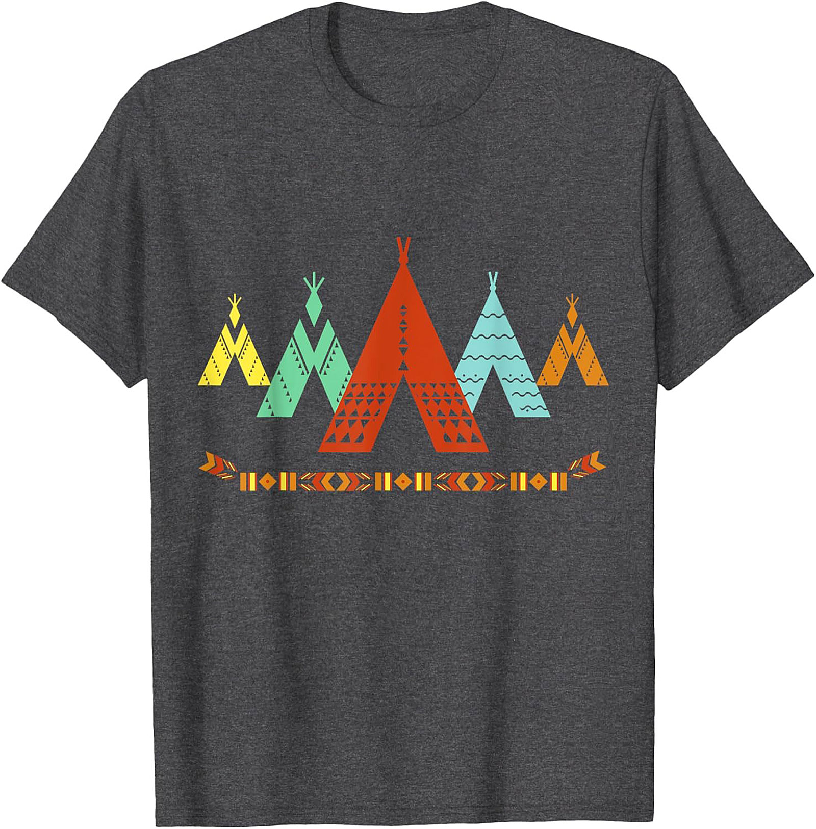 Tribal Teepee Graphic Tee Southwestern Unisex Shirt