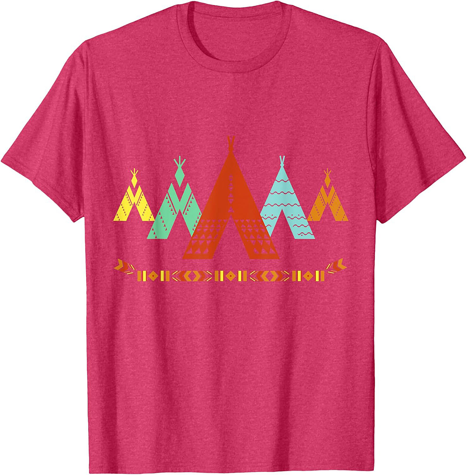 Tribal Teepee Graphic Tee Southwestern Unisex Shirt