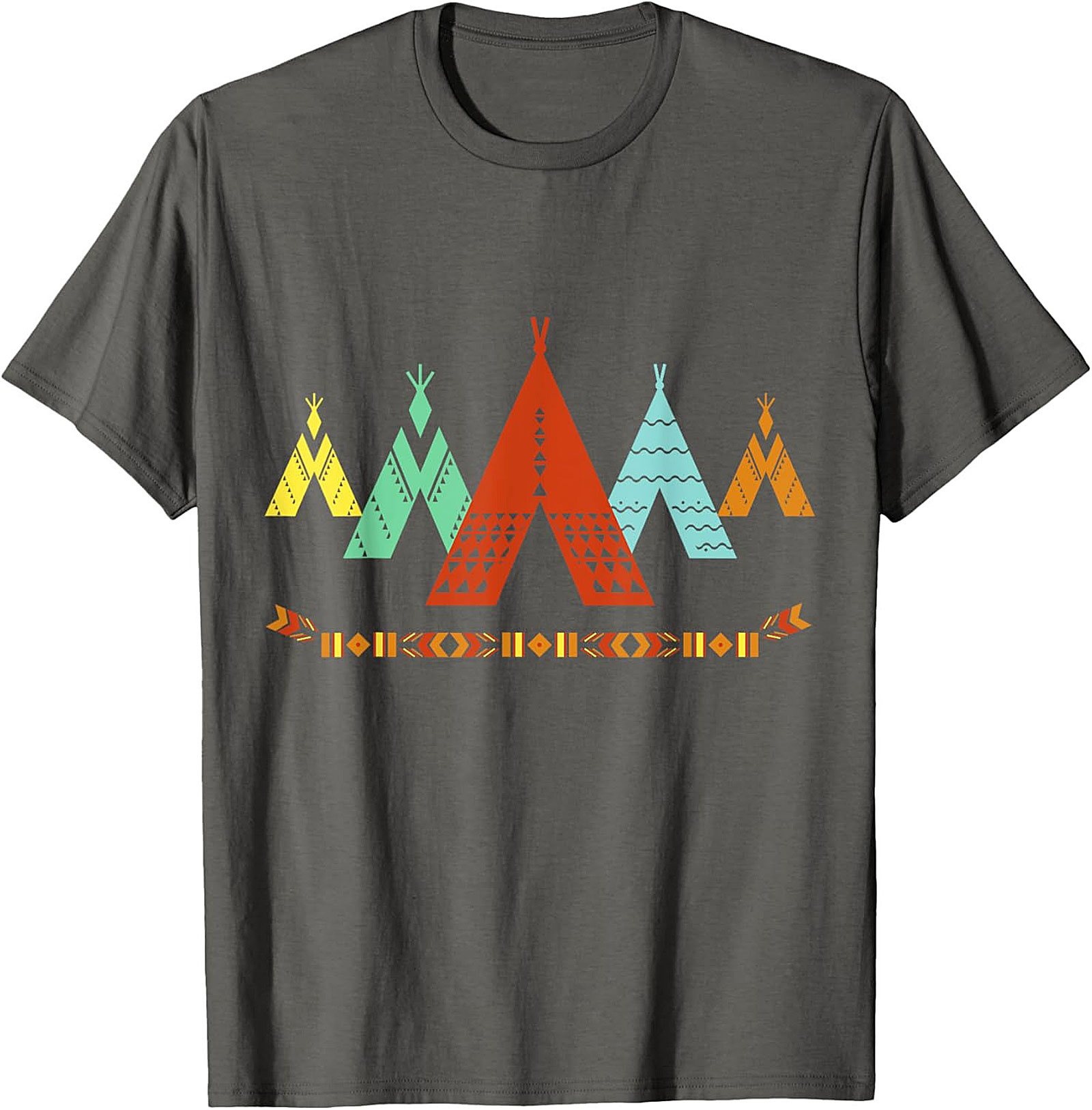 Tribal Teepee Graphic Tee Southwestern Unisex Shirt