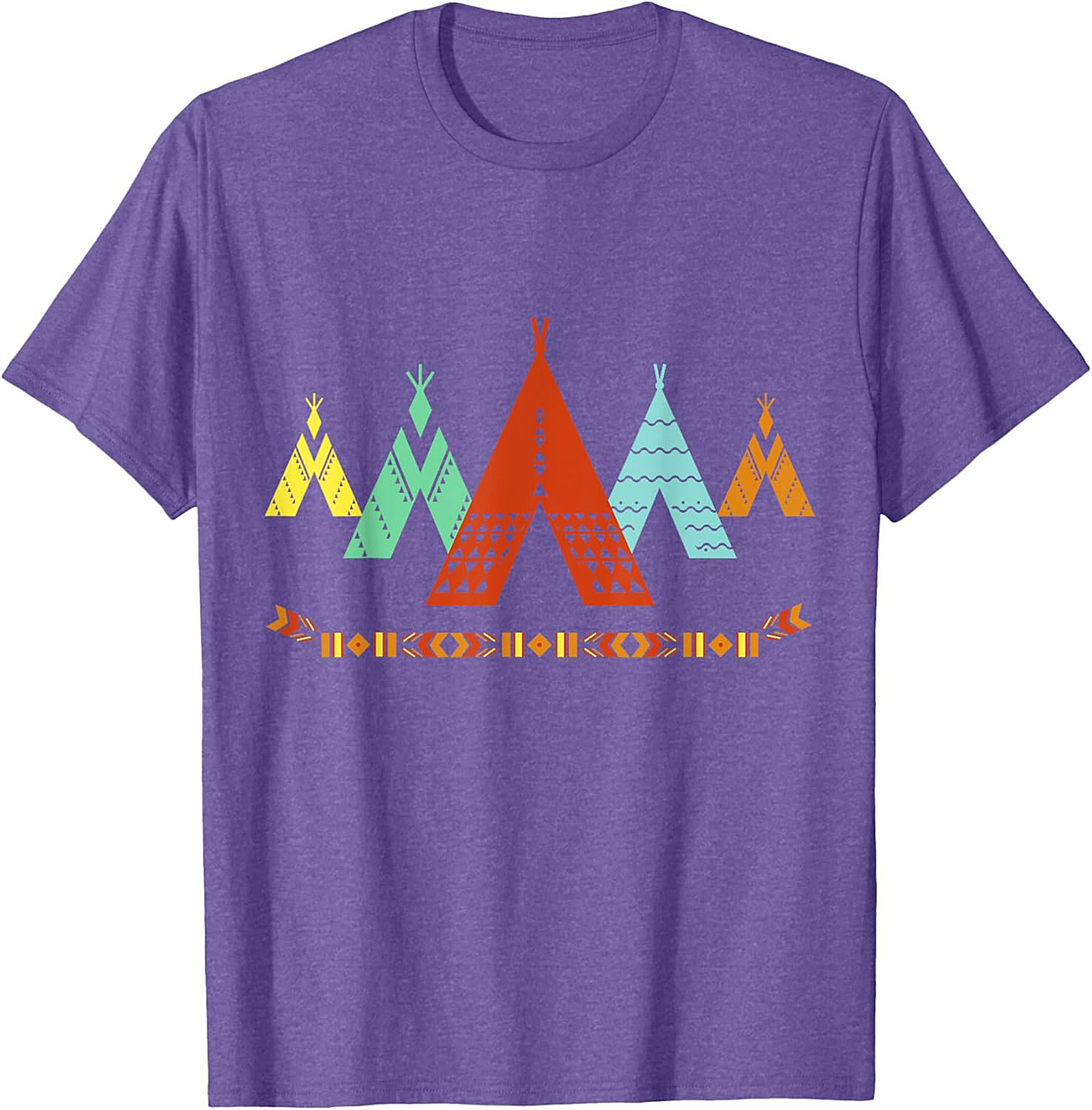 Tribal Teepee Graphic Tee Southwestern Unisex Shirt