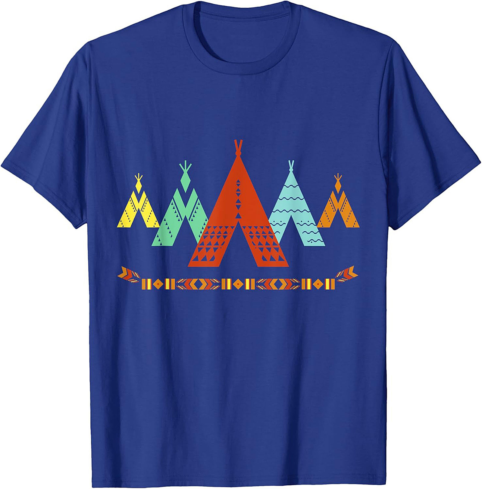 Tribal Teepee Graphic Tee Southwestern Unisex Shirt