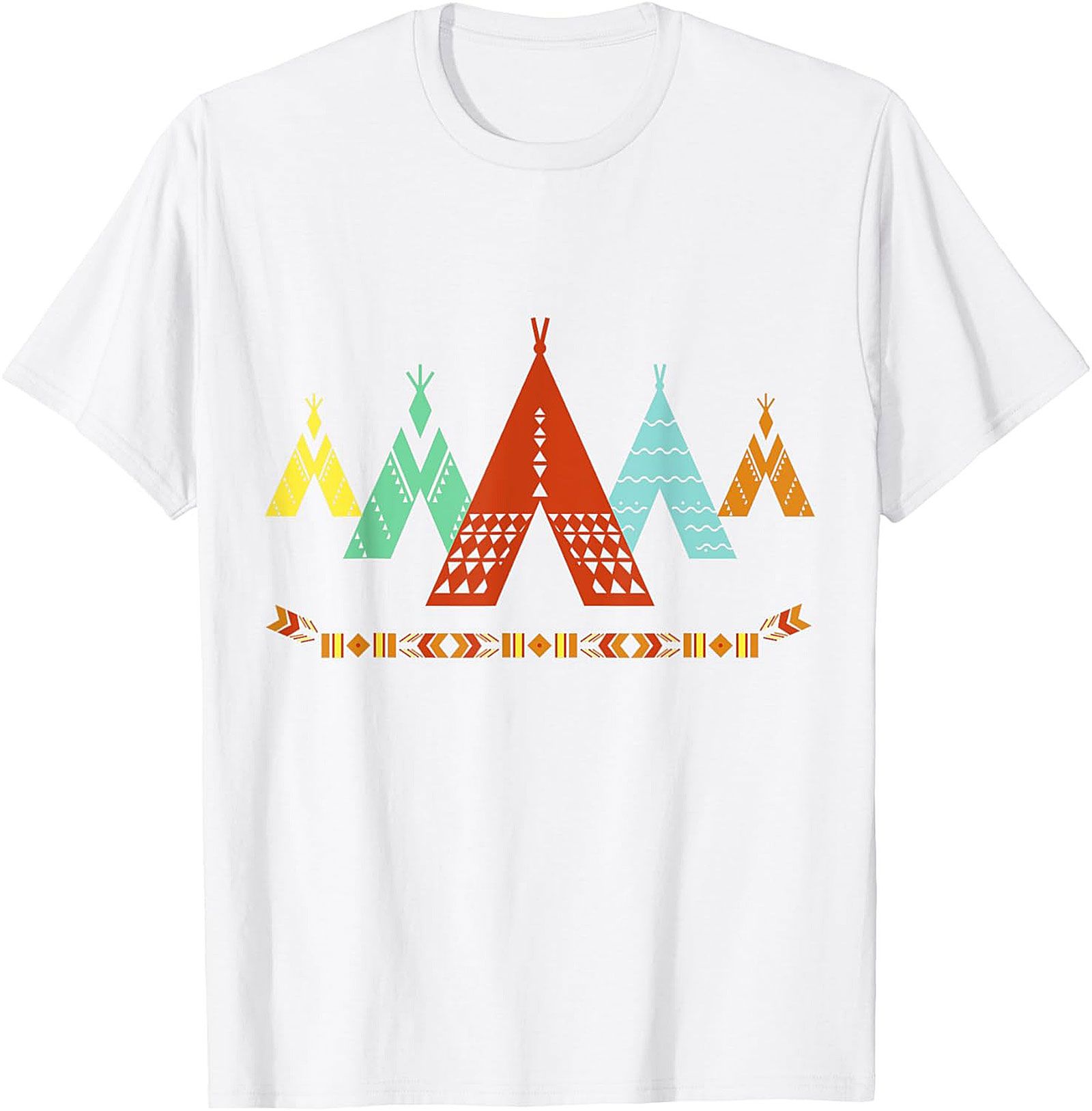 Tribal Teepee Graphic Tee Southwestern Unisex Shirt
