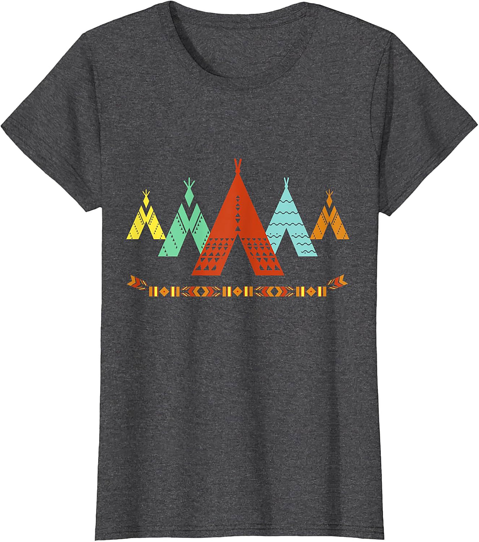 Tribal Teepee Graphic Tee Southwestern Unisex Shirt