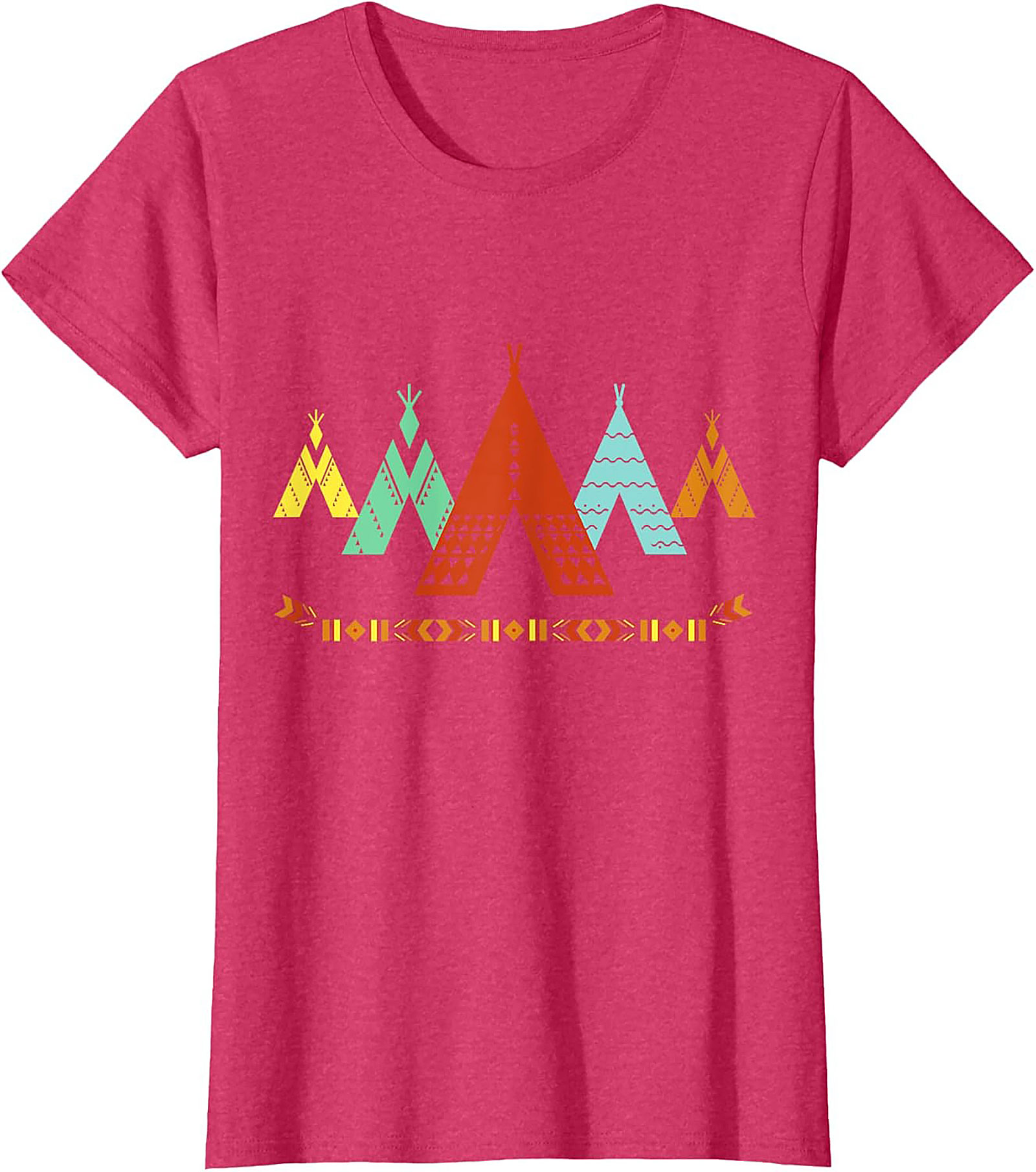 Tribal Teepee Graphic Tee Southwestern Unisex Shirt