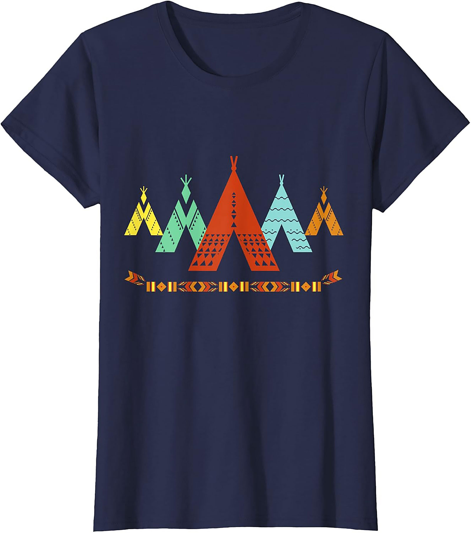 Tribal Teepee Graphic Tee Southwestern Unisex Shirt