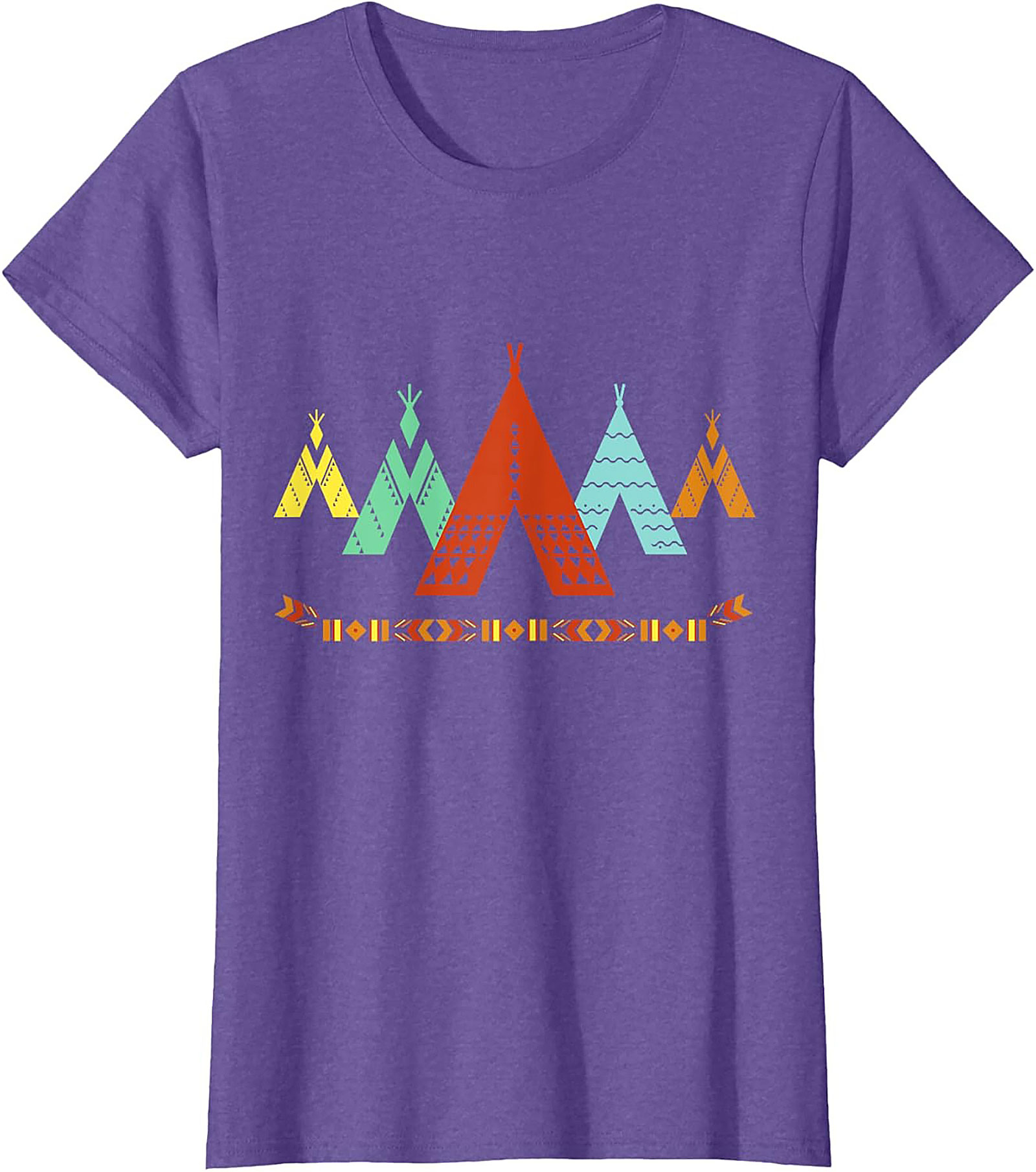 Tribal Teepee Graphic Tee Southwestern Unisex Shirt