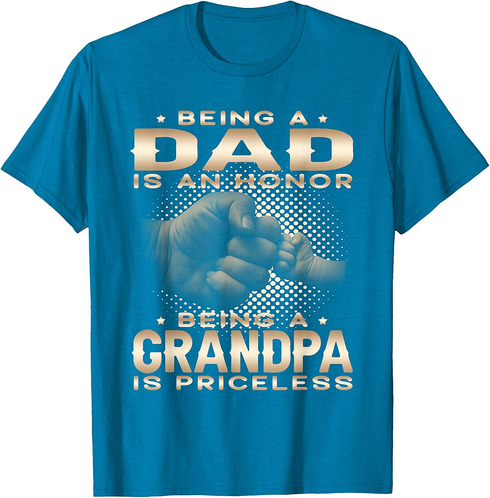 Priceless Grandpa Graphic Tee Soft Cotton Gift for Him