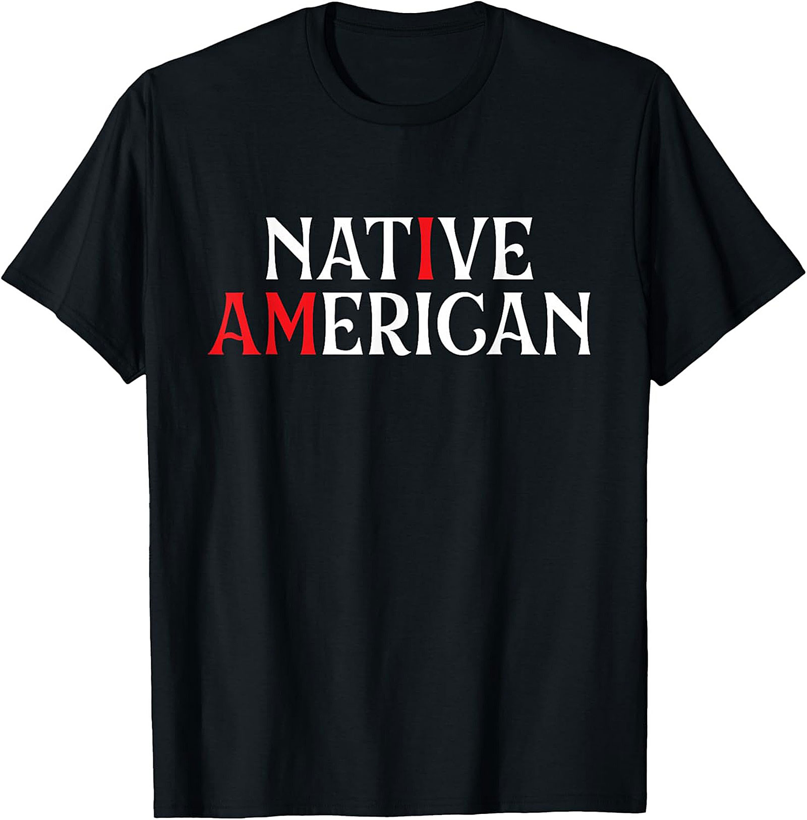 Native American I AM American Identity Graphic Tee