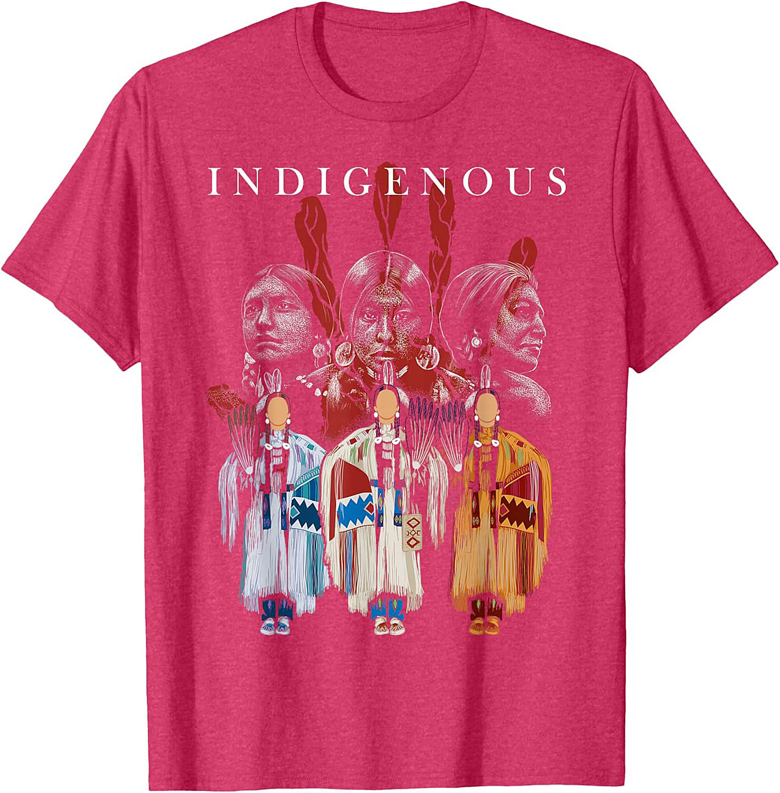 Indigenous Heritage Graphic Tee Native American Pride Shirt